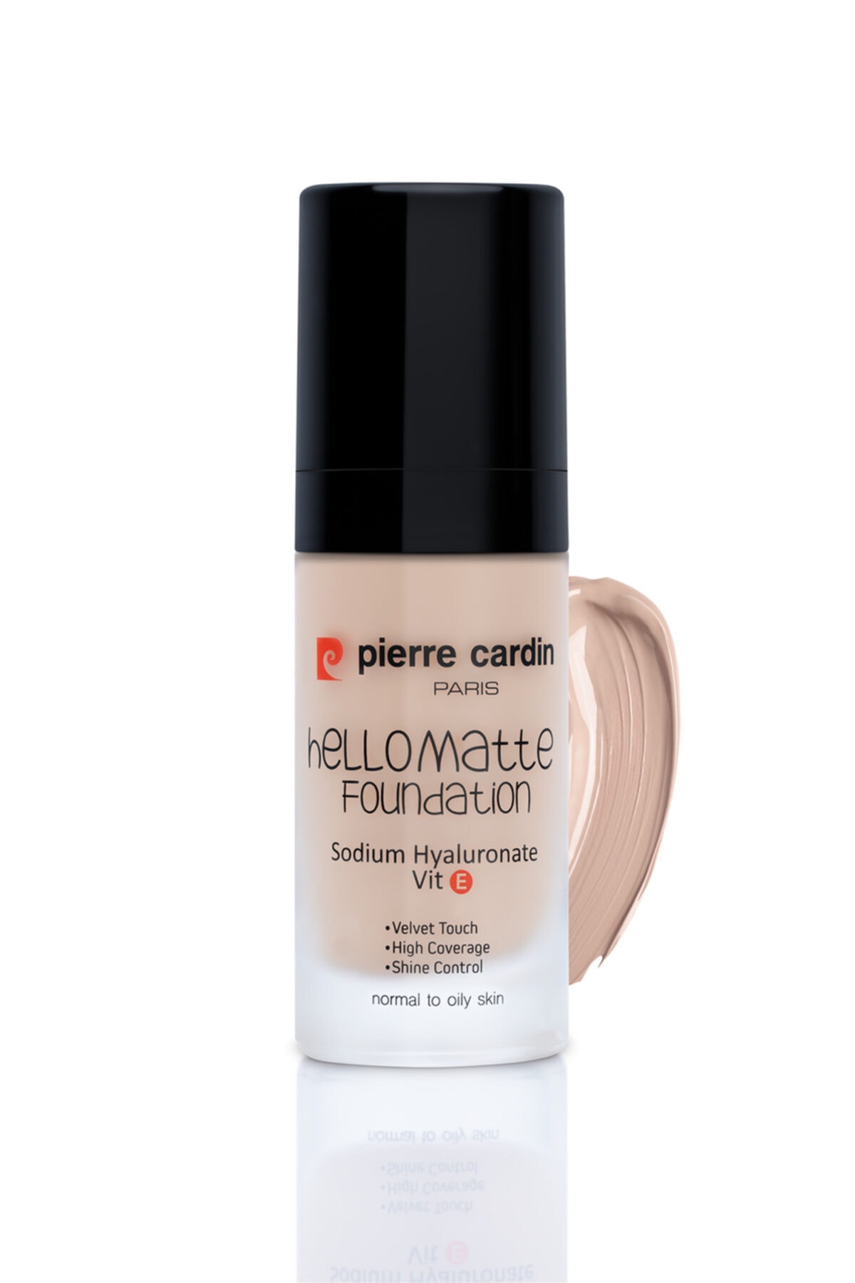 Pierre Cardin Hello Matte Yüksek Kapatıcı Etkili Mat Fondöten Light
