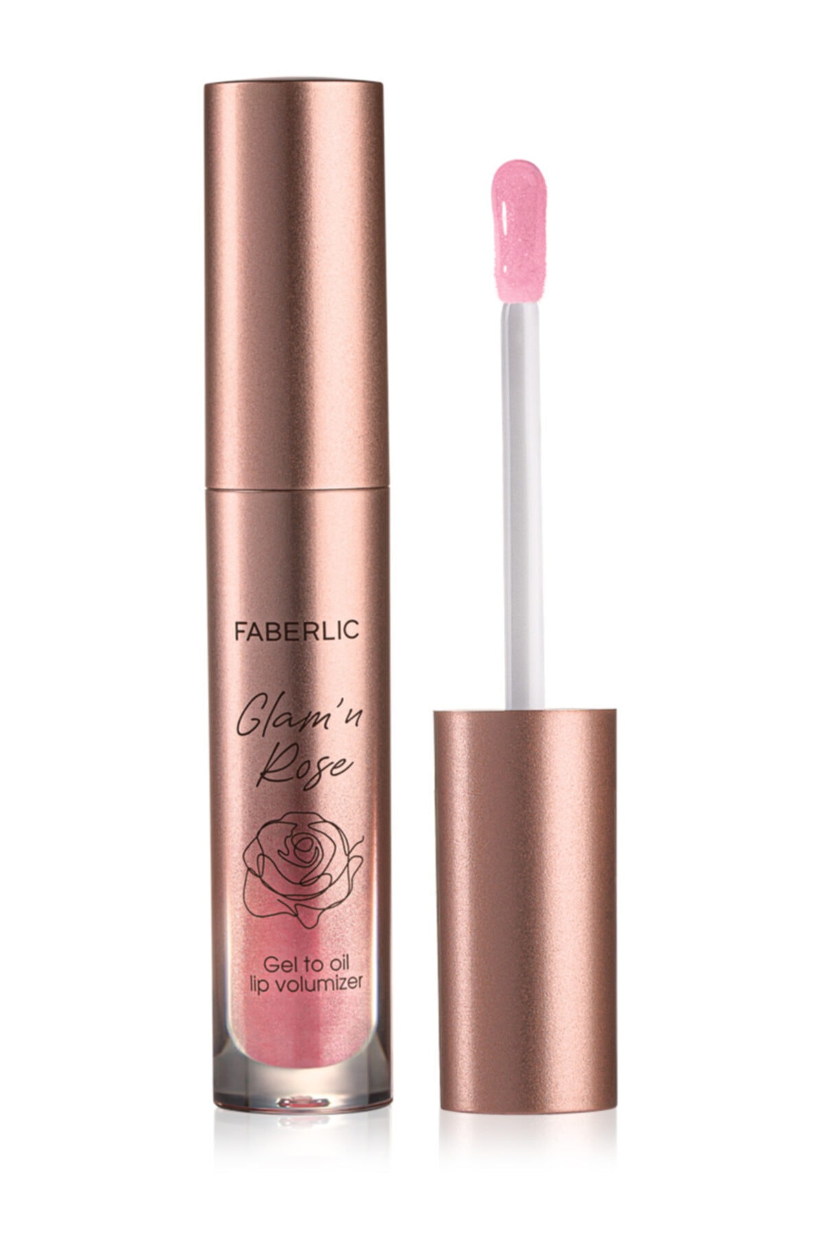 Faberlic Glam Team Dudak Hibrid Jel Yağı Glam'n Rose - Pembe Kuvars
