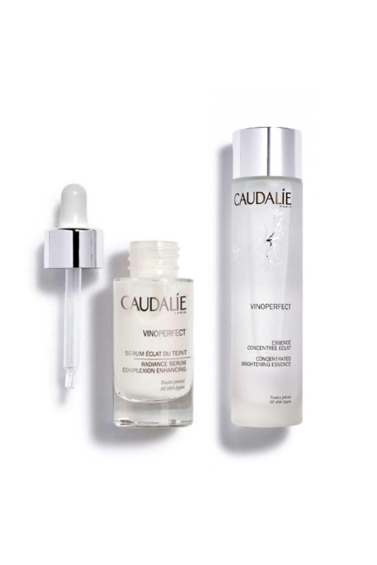 Caudalie Vinoperfect Radiance Leke Serumu 30 ml + Leke Karşıtı Ve Işıltı Verici Esans 100 ml