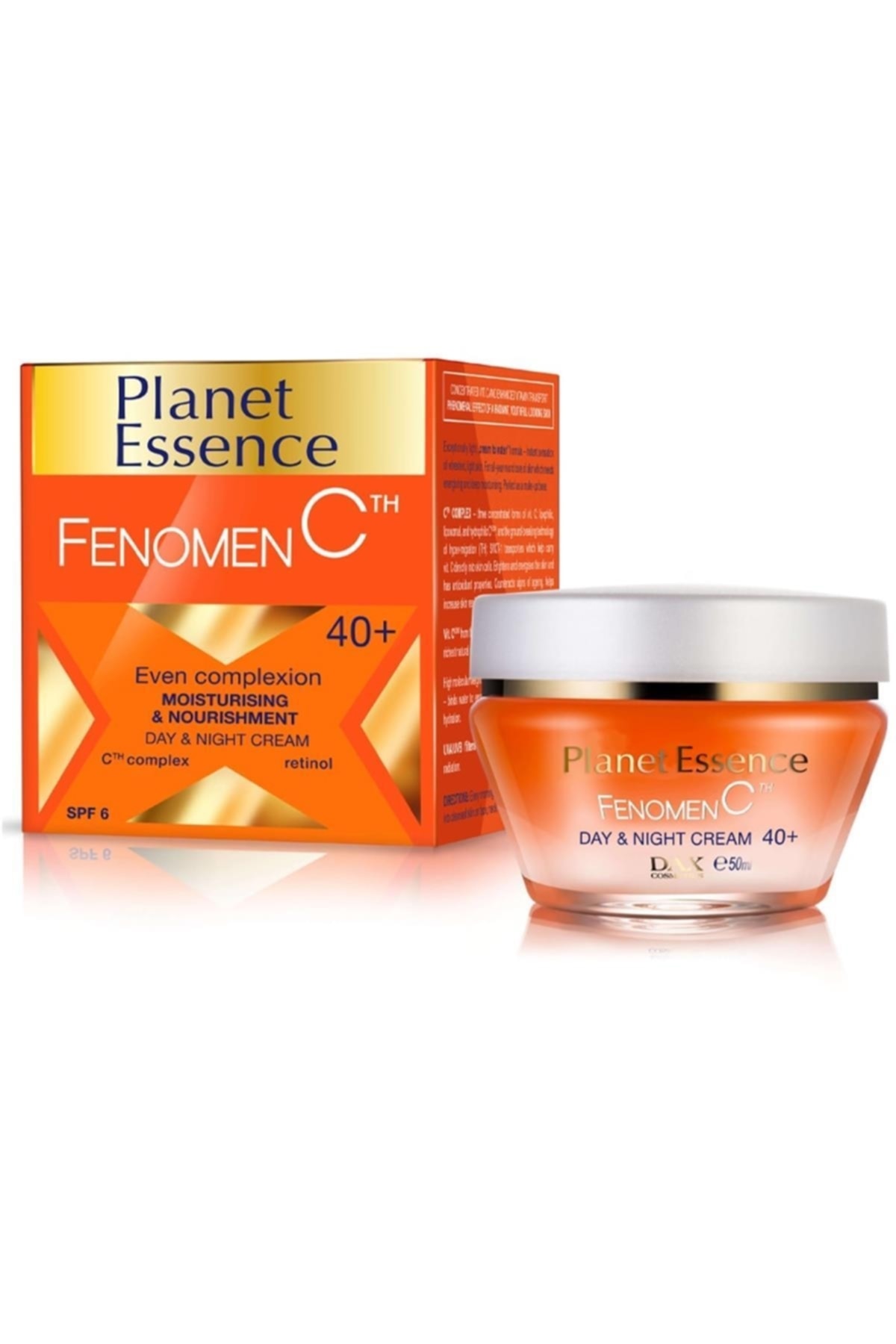 Planet Essence Marka: Fenomen C 40+ Gündüz Ve Gece Kremi 50 Ml Kategori: El Kremi