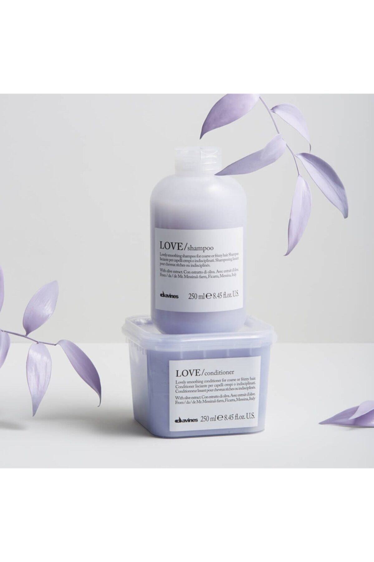 Davines Love Smoothing Düzleştirici Şampuan+saç Kremi 250ml Eva Kuaför *7