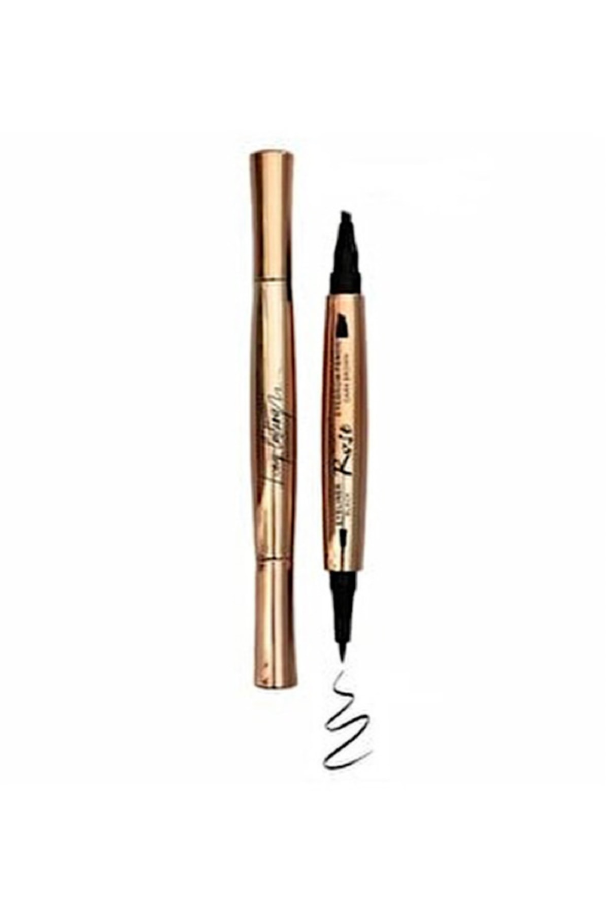 Roesia Rose Çift Taraflı Kalıcı Kaş Kalemi Kalem Eyeliner