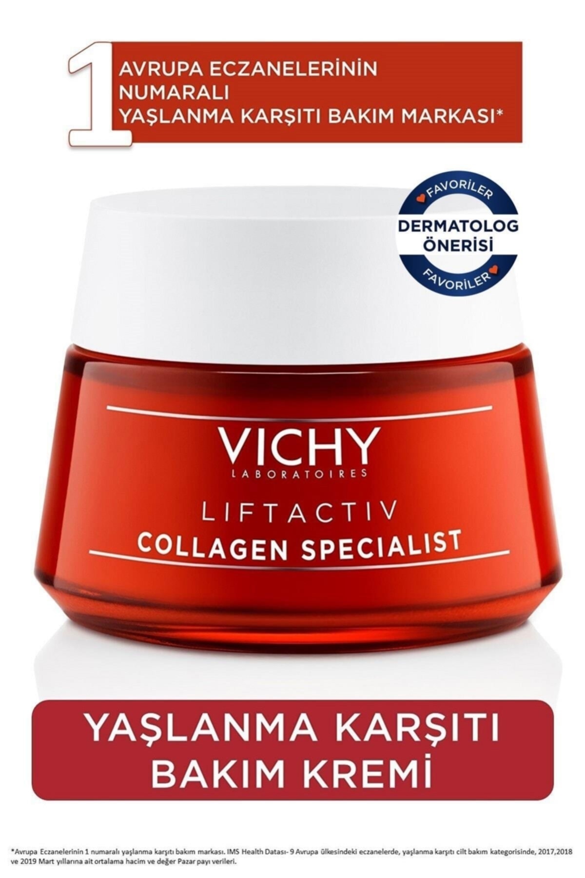 Vichy Liftactiv Collagen Specialist Yüz Kremi 50 M