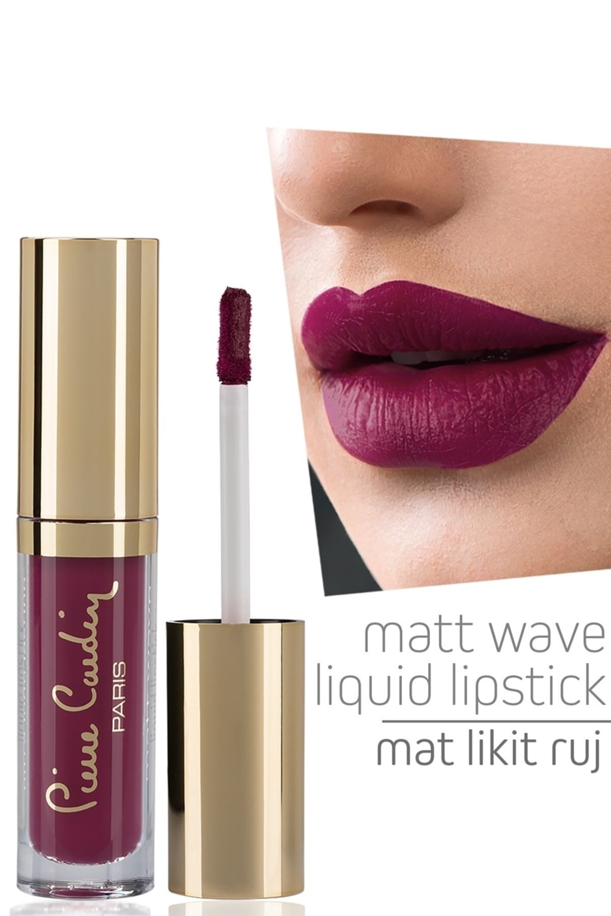 Pierre Cardin Matt Wave Liquid Lipstick Mat Likit Ruj - R.pink 135 11123