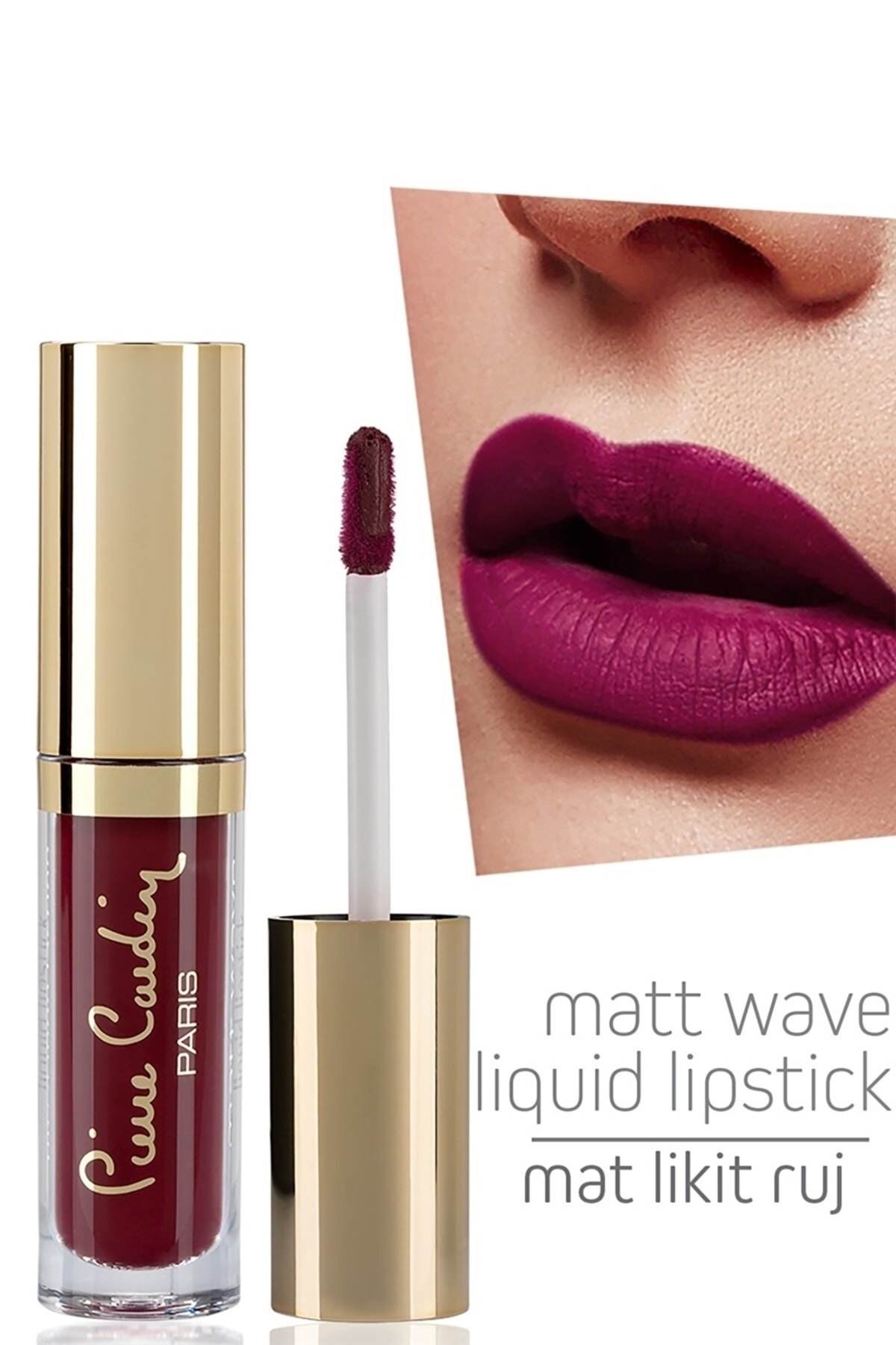 Pierre Cardin Matt Wave Liquid Lipstick Mat Likit Ruj - Cherry P-930 11122