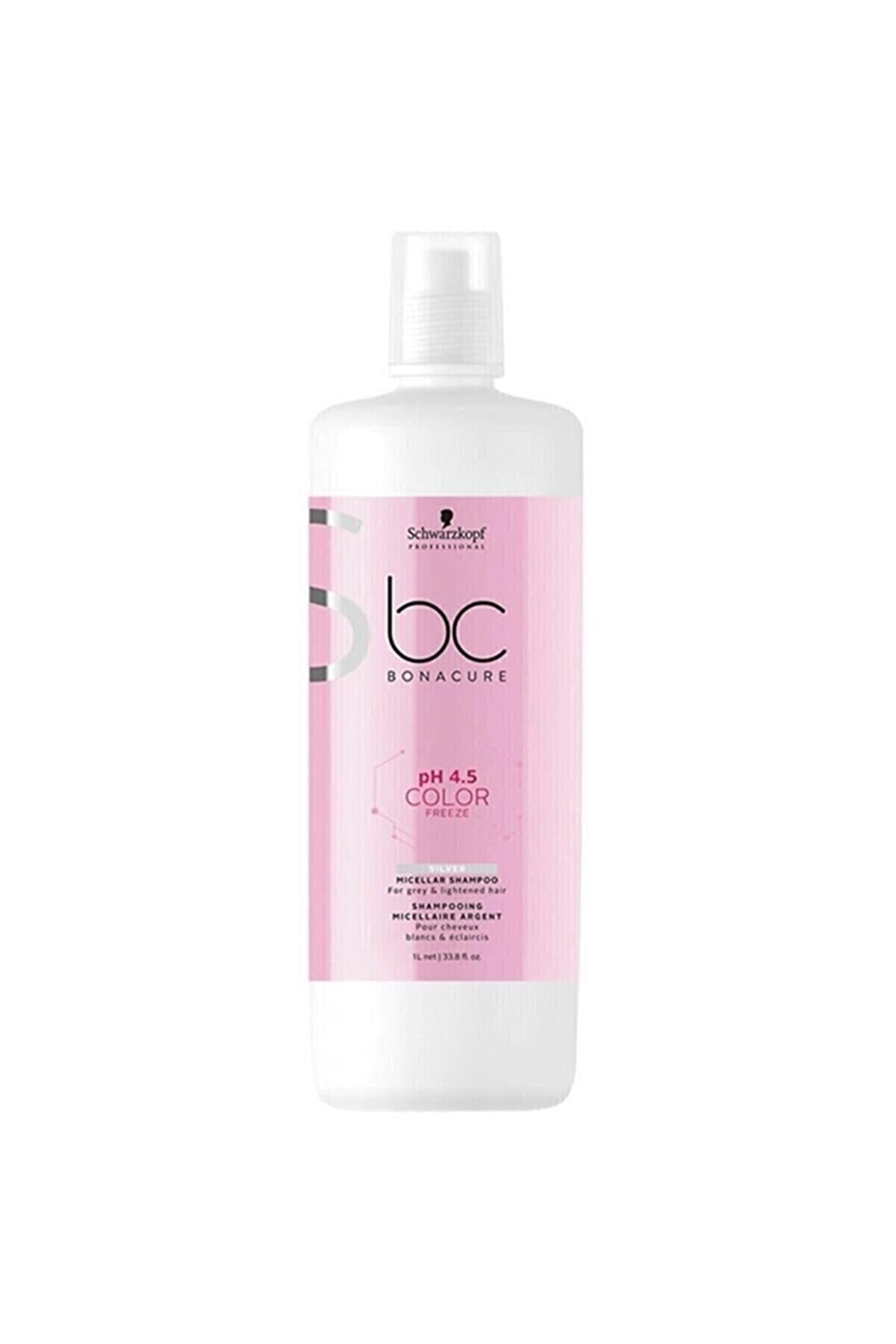 Schwarzkopf Bc Color Freeze Silver Micellar Shampoo Gümüş Yansıma Şampuan 1000 ml