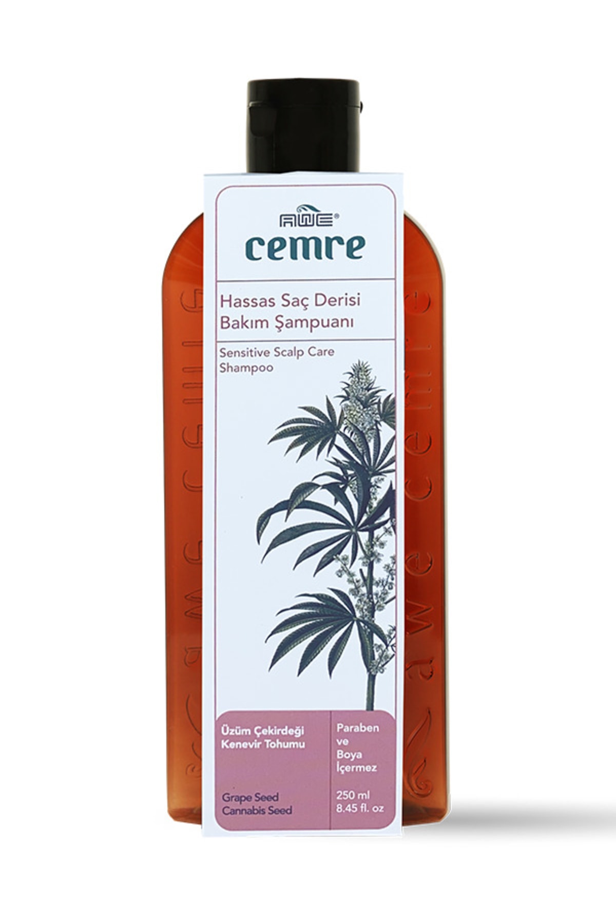 Awe Cemre Hassas Saç Derisi Şampuanı/ Kuruluk Kaşıntı Kepek Mantar Için Doğal Şampuan/ 250 Ml