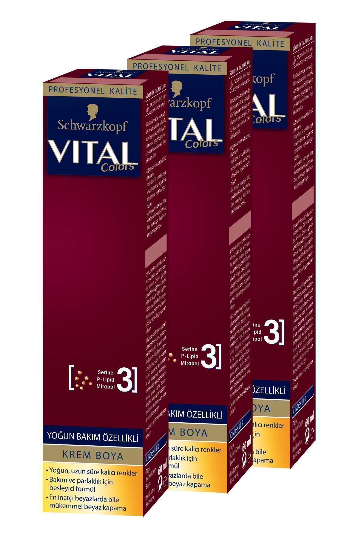 Schwarzkopf Colors Krem Saç Boyası 7-56 Karamel Kumral X 3 Adet
