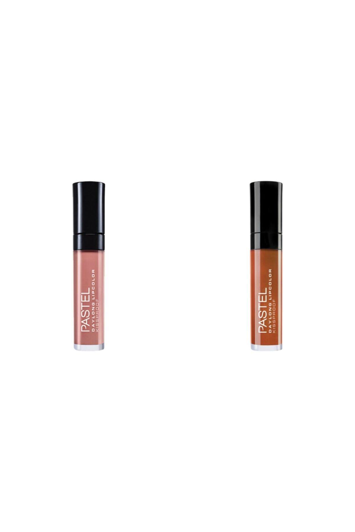 Pastel Mat Likit Ruj - Daylong Lipcolor Kissproof Çok Beğenilen 20 Ve 38