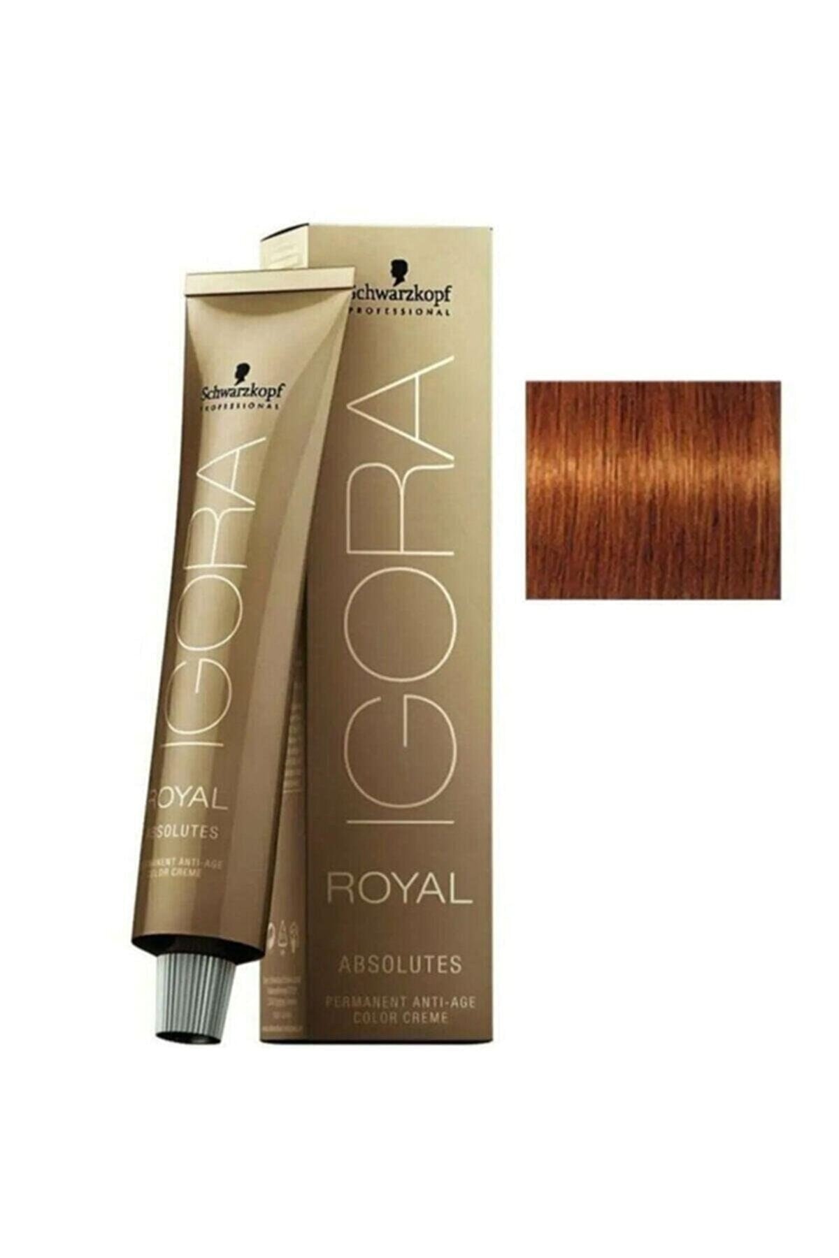 Schwarzkopf Igora Royal 7-70 Kumral Doğal Bakır Boya Tüp Saç Boyası 60ml