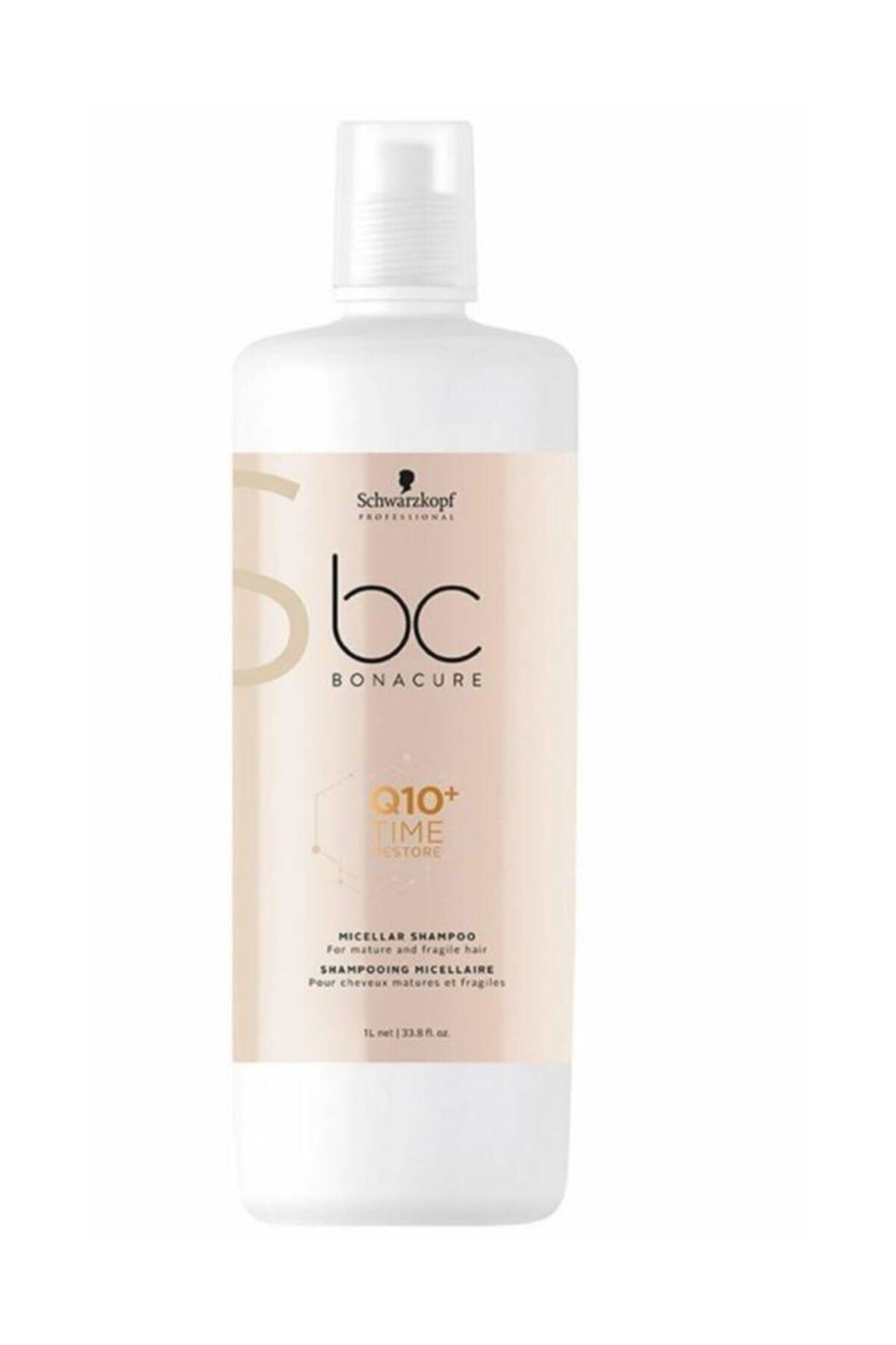 Schwarzkopf Olgun ve Kırılgan Saçlar Için Yaşlanma Karşıtı Q10+ Time Restore Micellar Şampuan 1000 ml
