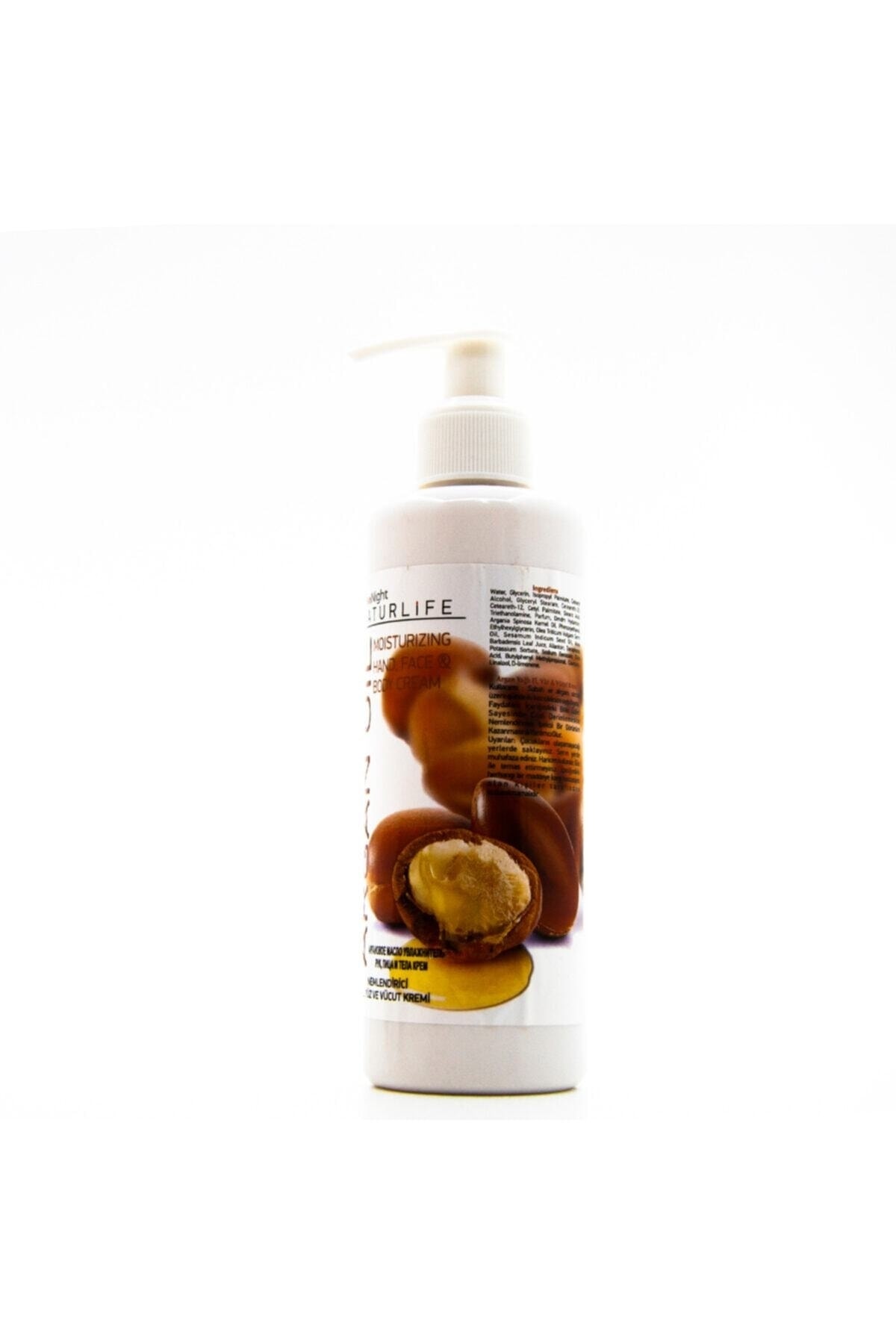 Dr. Rena Dermo Naturlife Argan Yağlı El Yüz Ve Vücut Kremi 250ml Nemlendirici