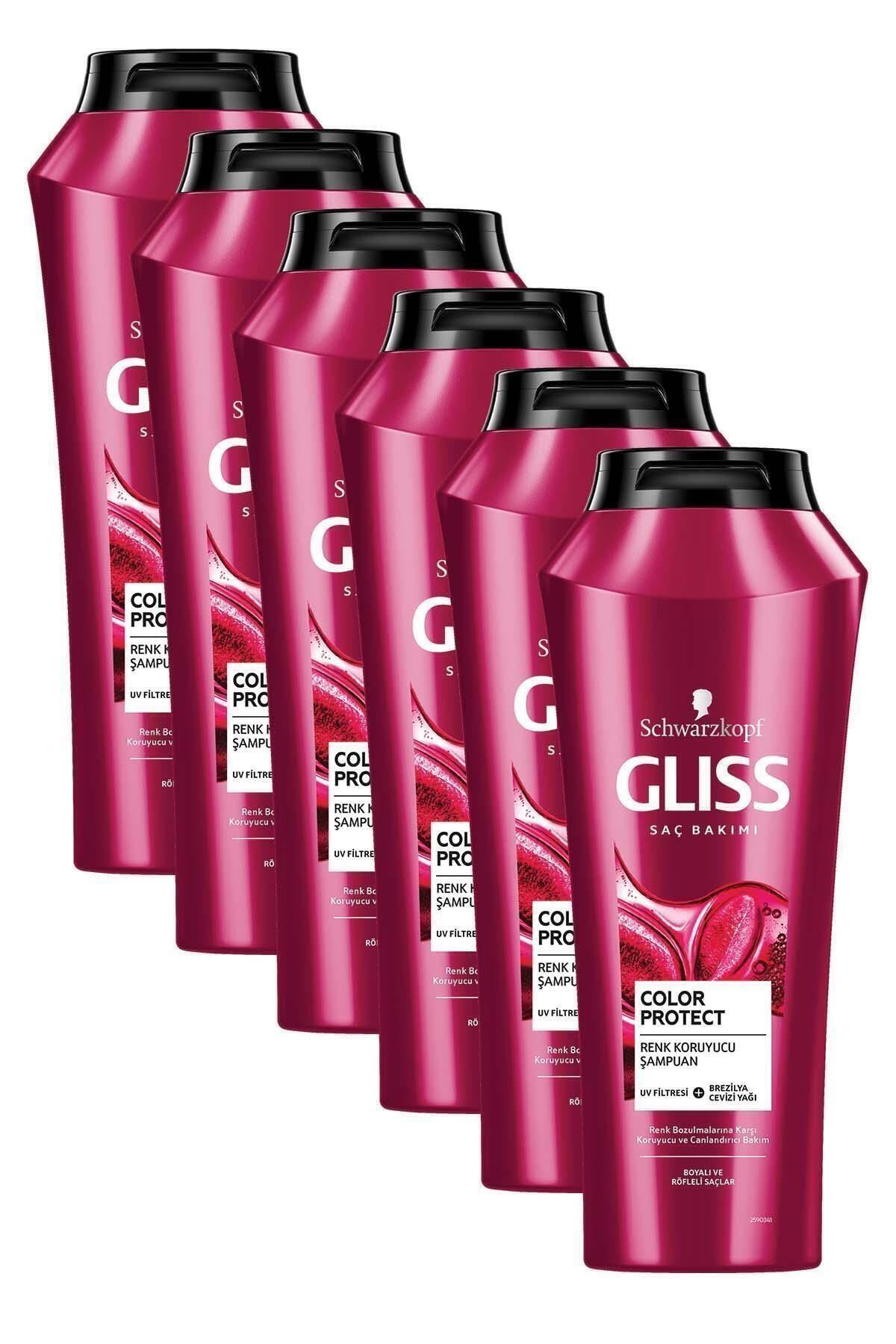 Gliss Color Protect Şampuan 500 Ml X 6 Adet