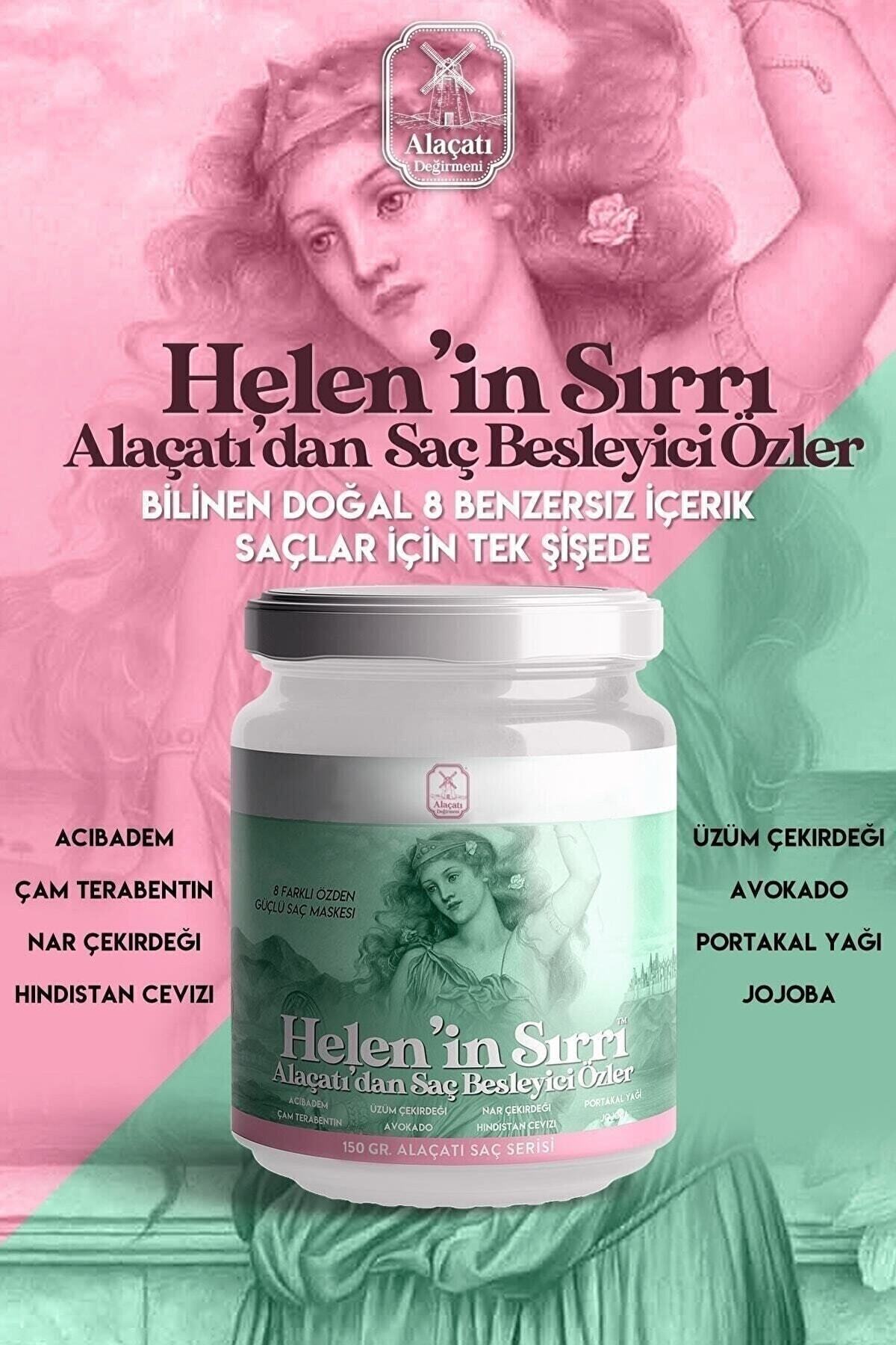 Alaçatı Değirmeni Helen'in Sırrı Saç Besleyici Özler 150 Gr Saç Bakım Yağı