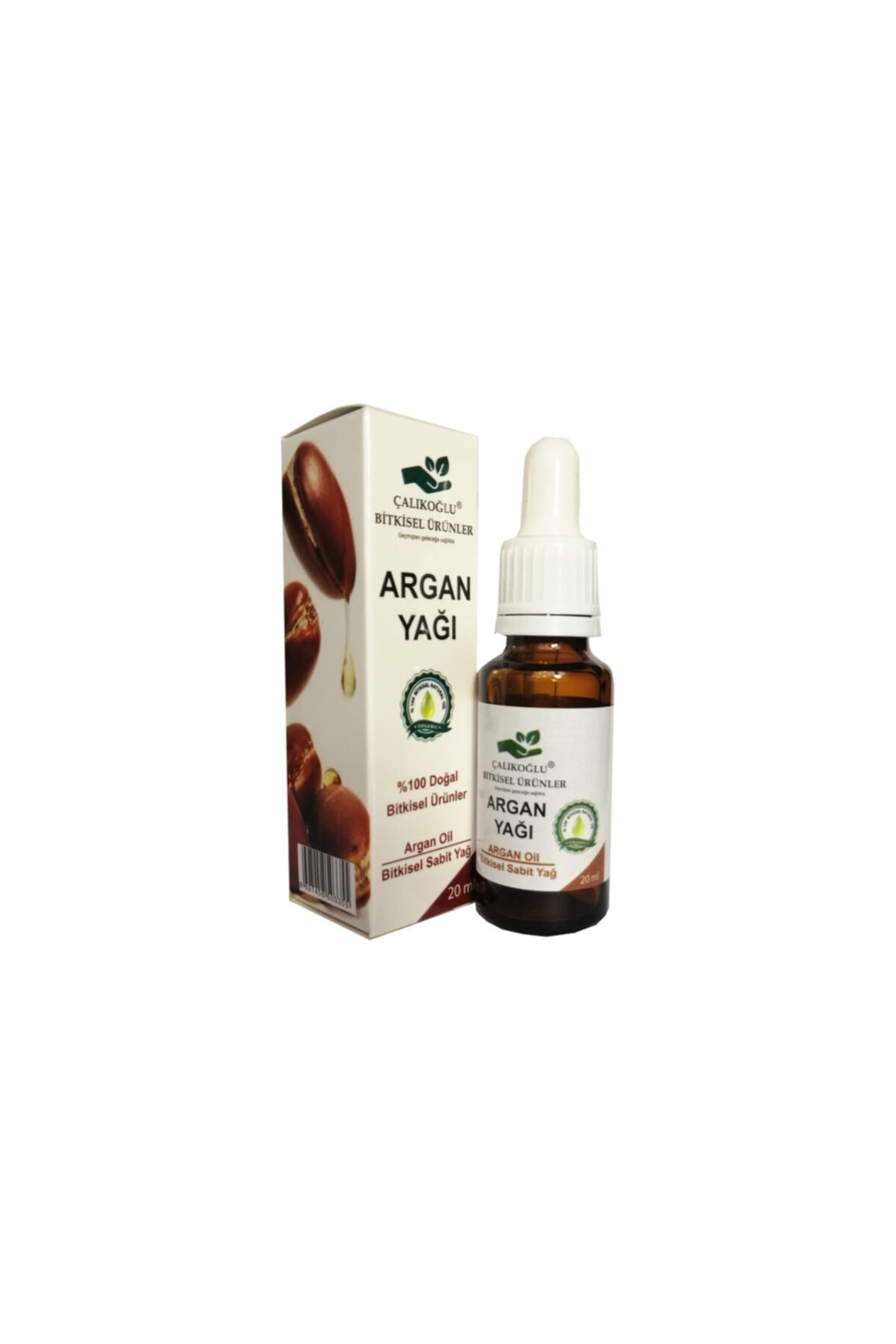 Çalıkoğlu Bitkisel Ürünler Argan Yağı Soğuk Sıkım %100 Saf Saç Köklerini Güçlendirici 20 Ml