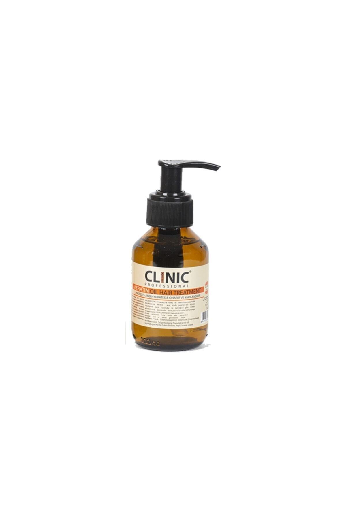 Clinic Yanan Yıpranmış Saçlar Için Keratin Serum 100 Ml