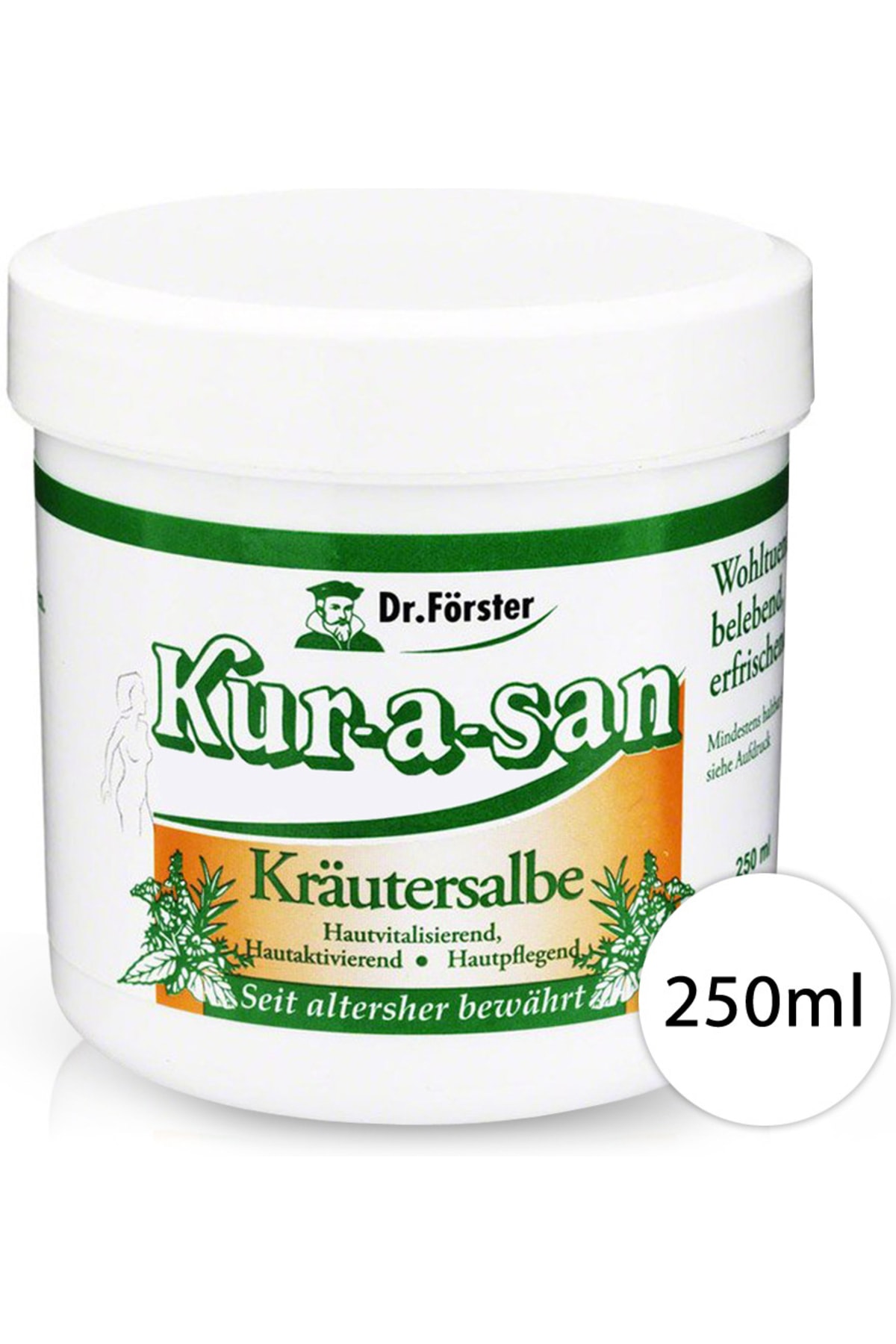 Dr. Förster Kur-a-san Bitkisel Özlü Krem 250 Ml