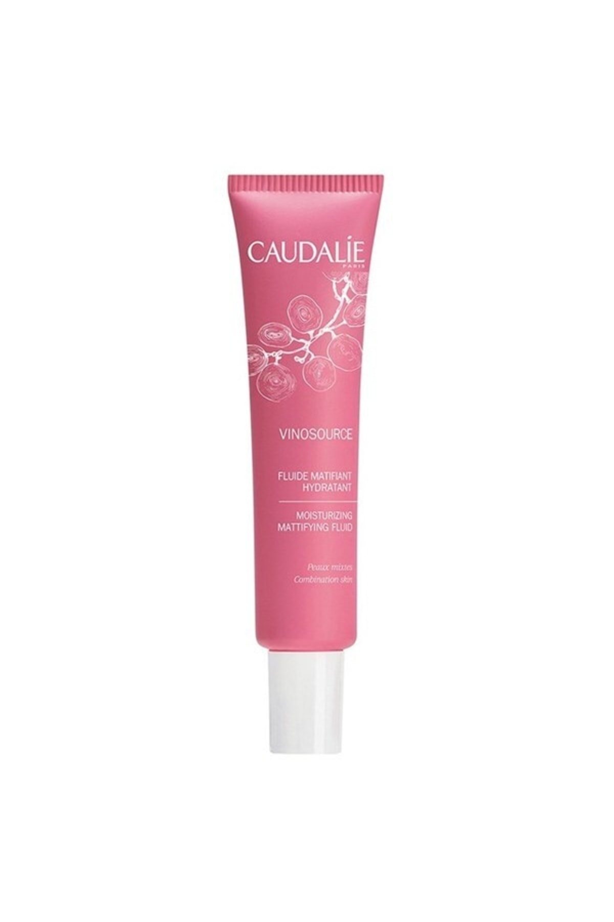 Caudalie Vinosource Fluide Matifiant Hydratant 40ml - Matlaştırıcı Etkili Nemlendirici Bakım Kremi