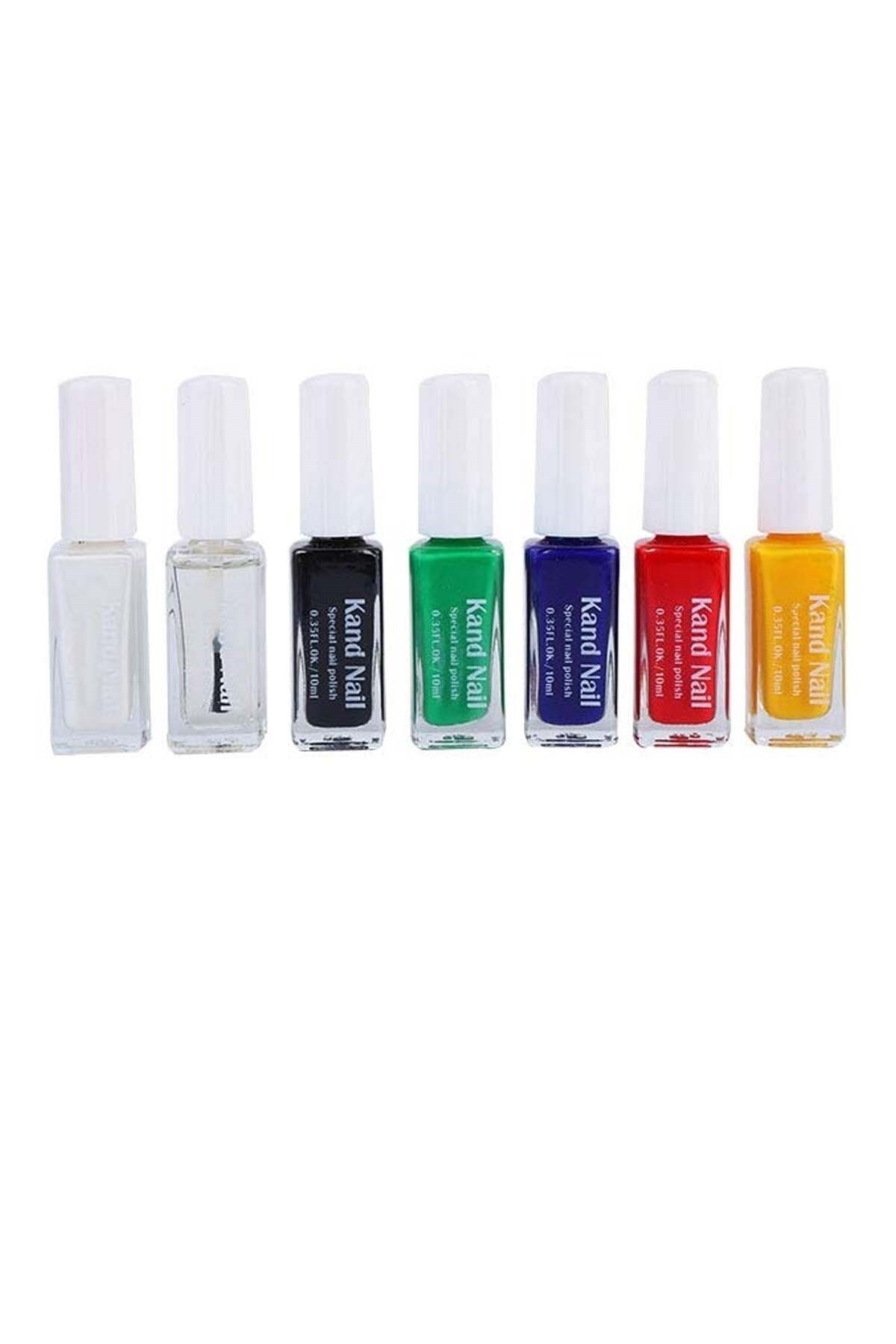 ROSEVELT Tırnak Baskı Ojeleri Nail Art Ojesi Yoğun Pigmentli