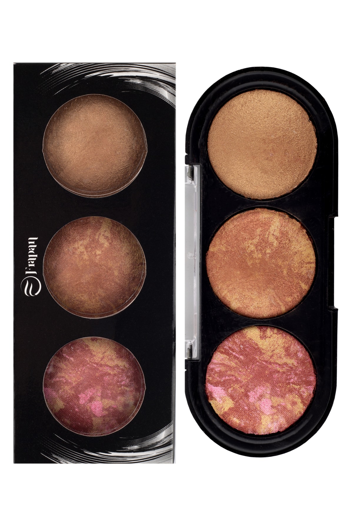 Tikatti 3'lü Allık - Terracotta Blush No : 2