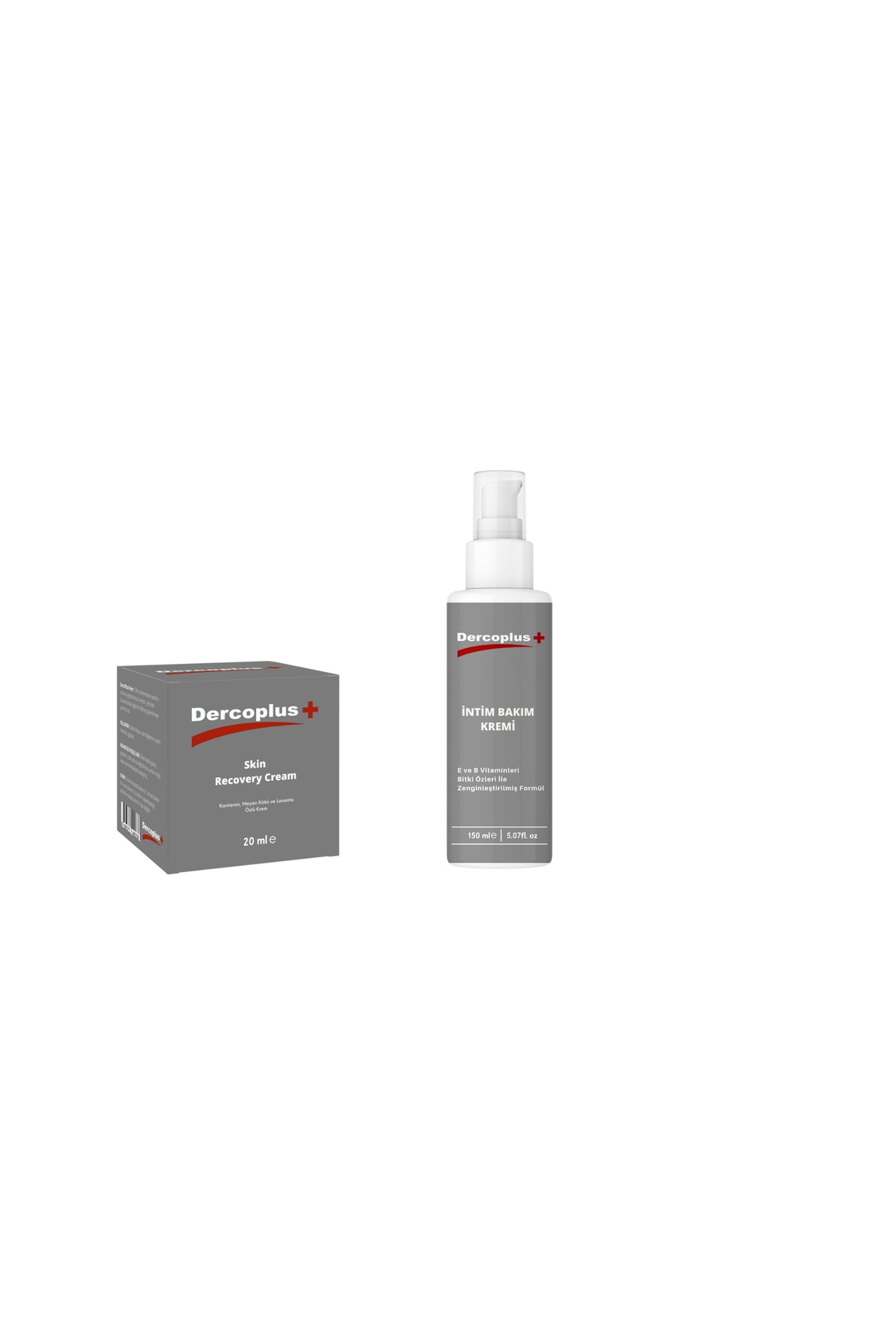 DERCOPLUS Ikili Set Recovery Krem Intim Bakım Kremi