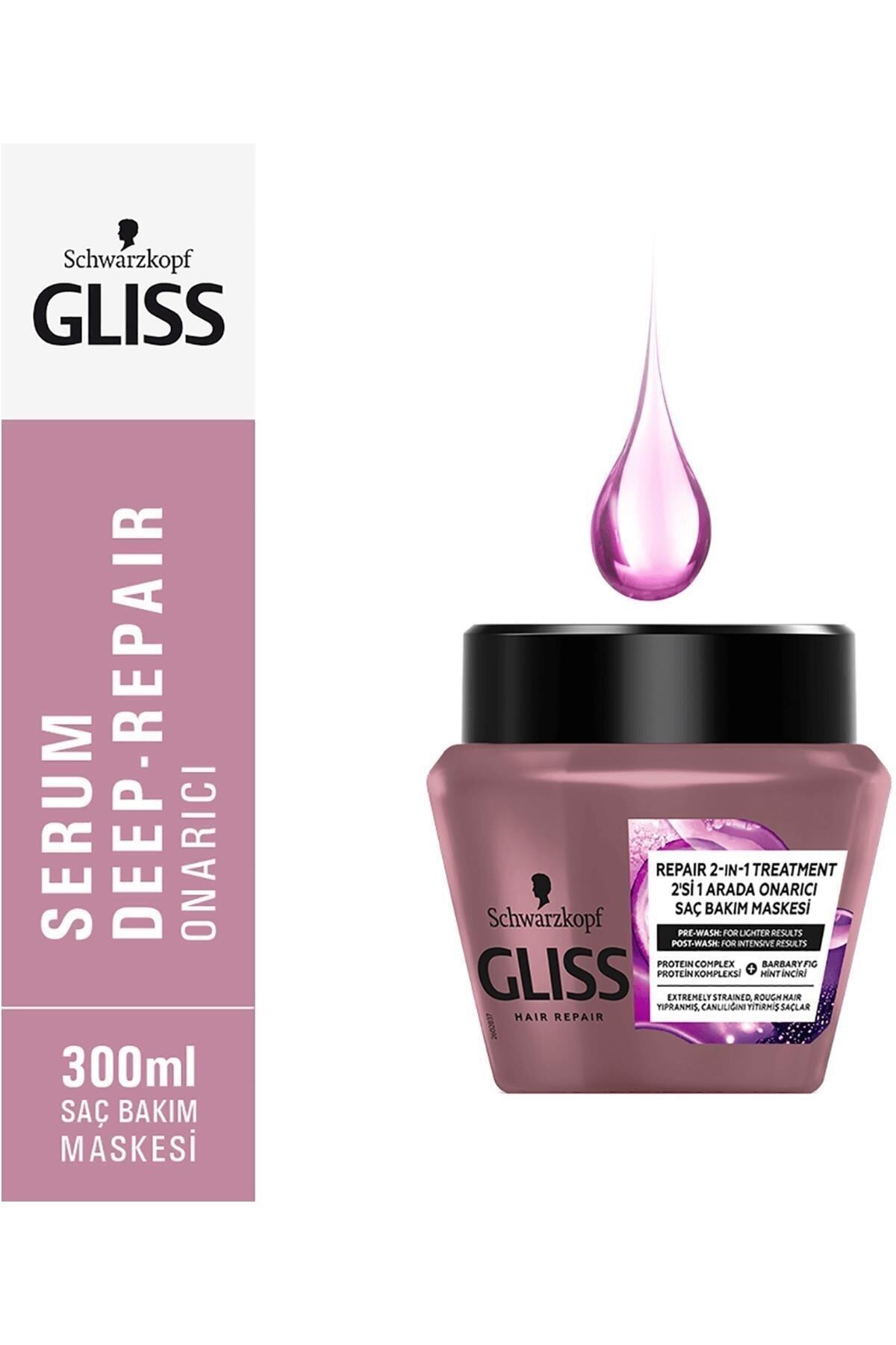 Gliss Serum Deep-repair Saç Bakım Maskesi 300 ml