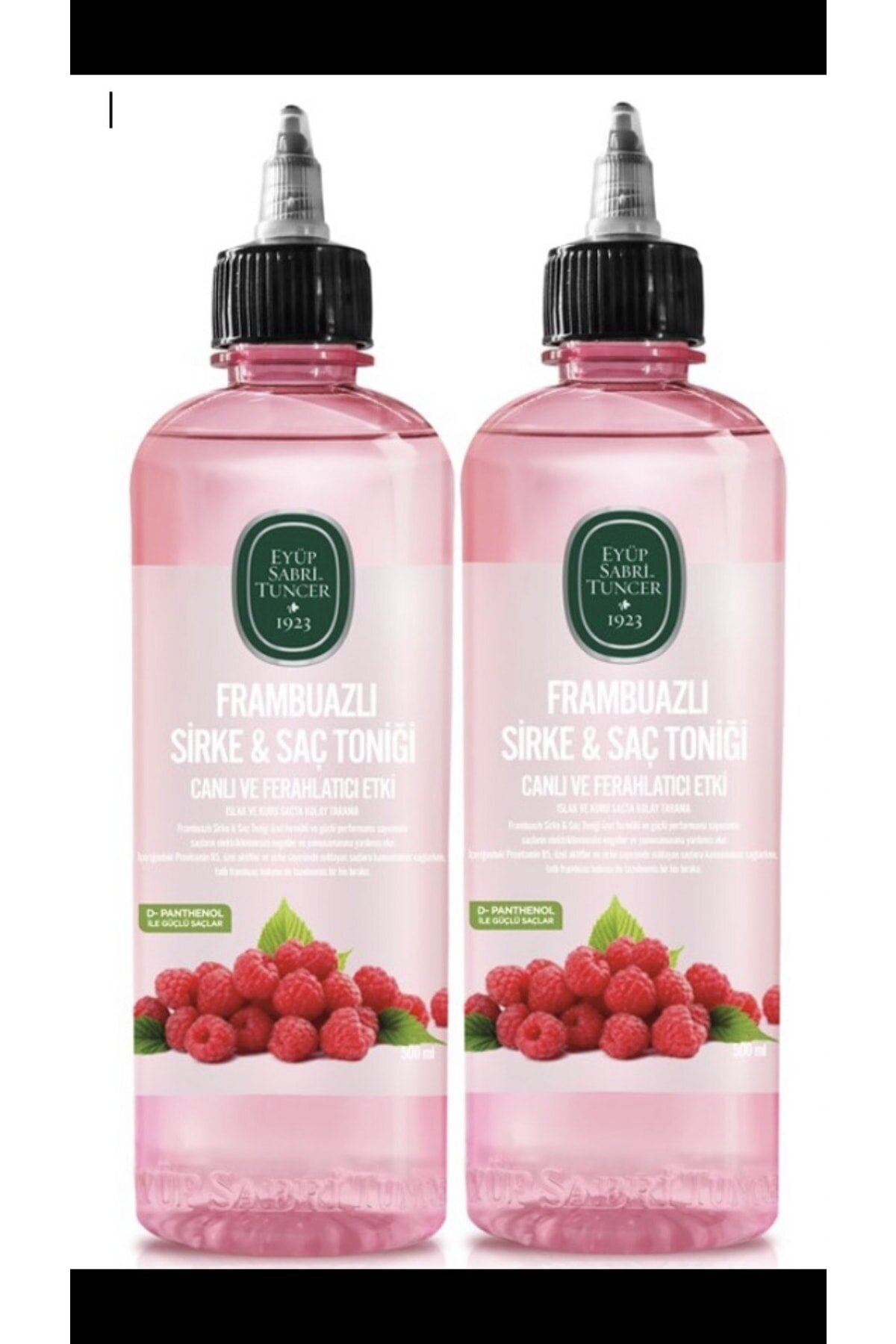 Eyüp Sabri Tuncer Frambuazlı Sirke & Saç Toniği 500 Ml 2 Adet