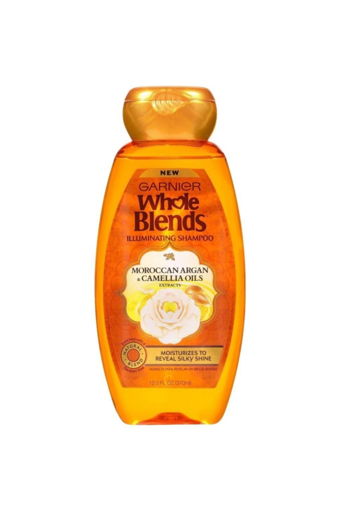 Garnier Whole Blends Fas Argan Ve Kamelya Yağı Özlü Parlaklık Şampuanı 370ml