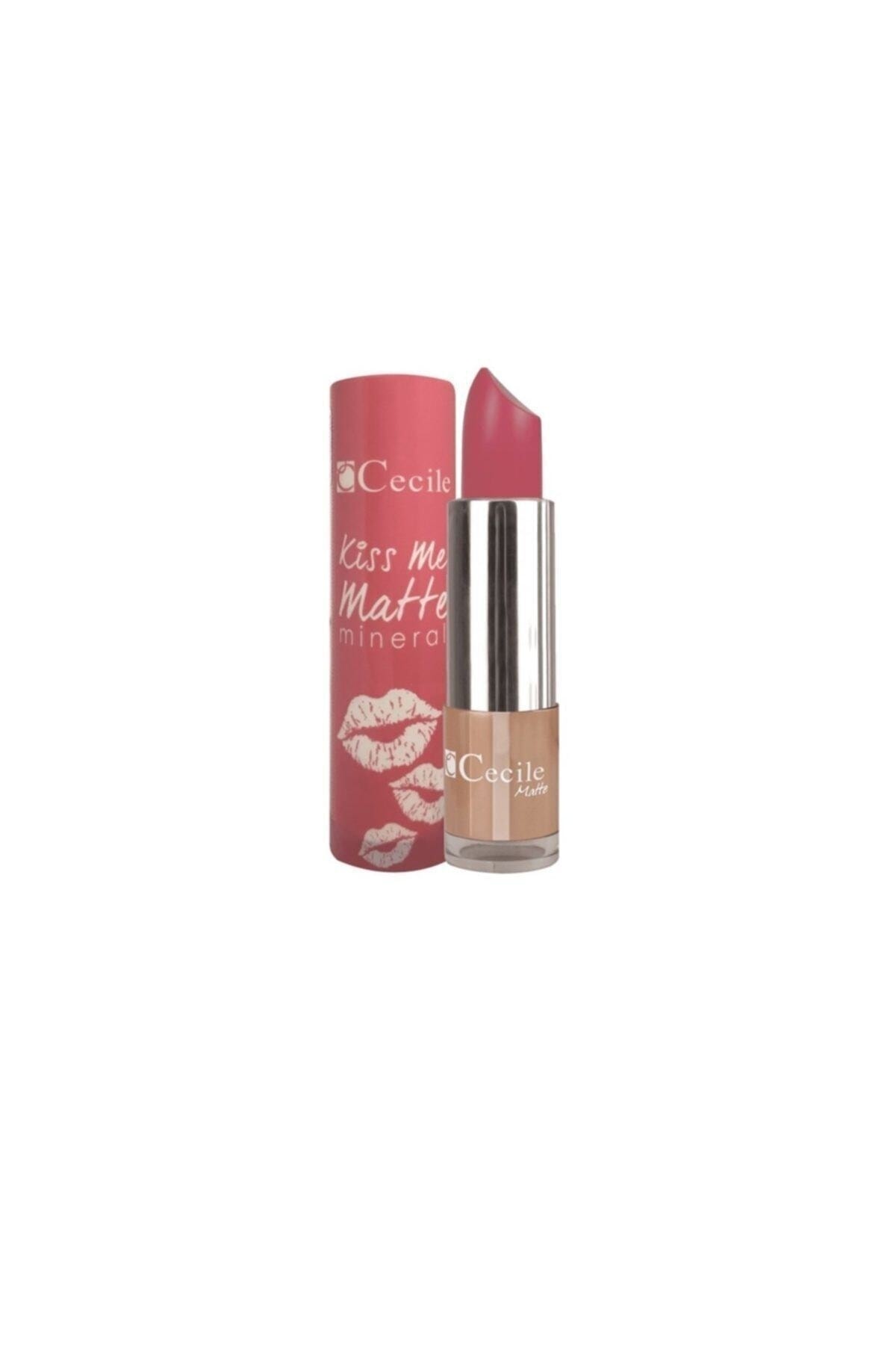 Cecile Kiss Me Matte Mineral Mat Ruj 302
