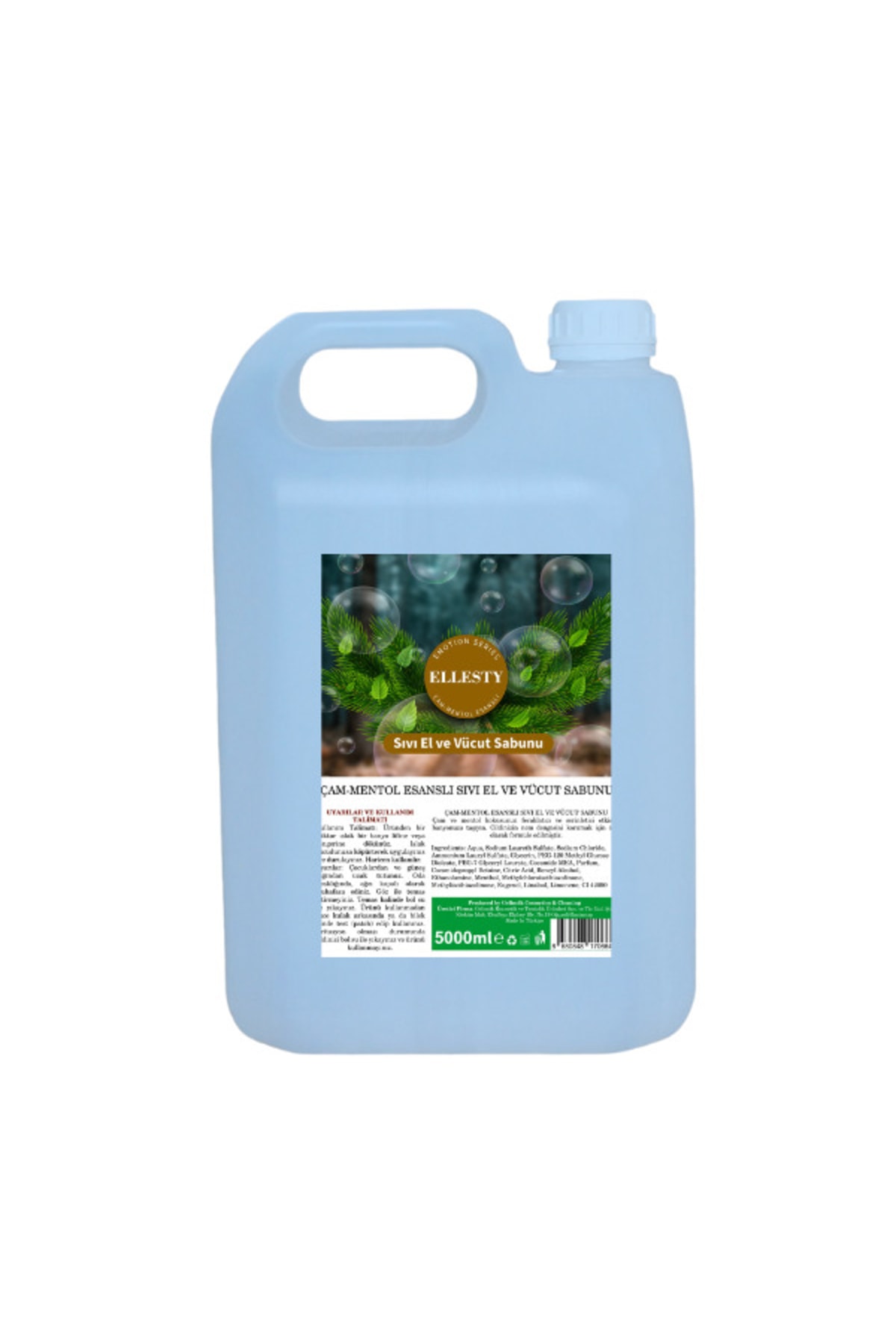 ELLESTY Çam Mentol Duş Jeli 5 Litre