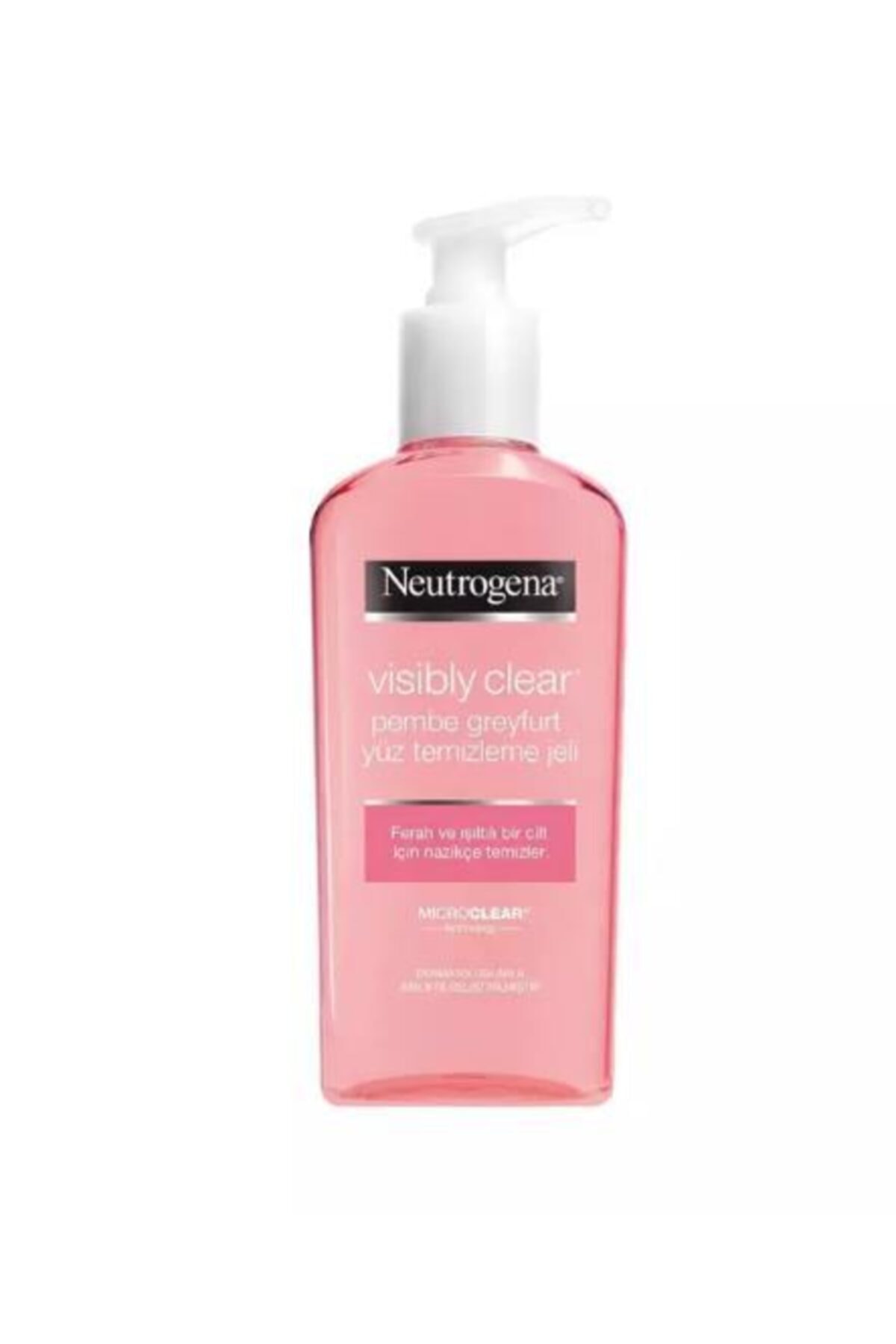 Neutrogena Visibly Clear Pembe Greyfurtlu Yüz Temizleme Jeli 200 ml
