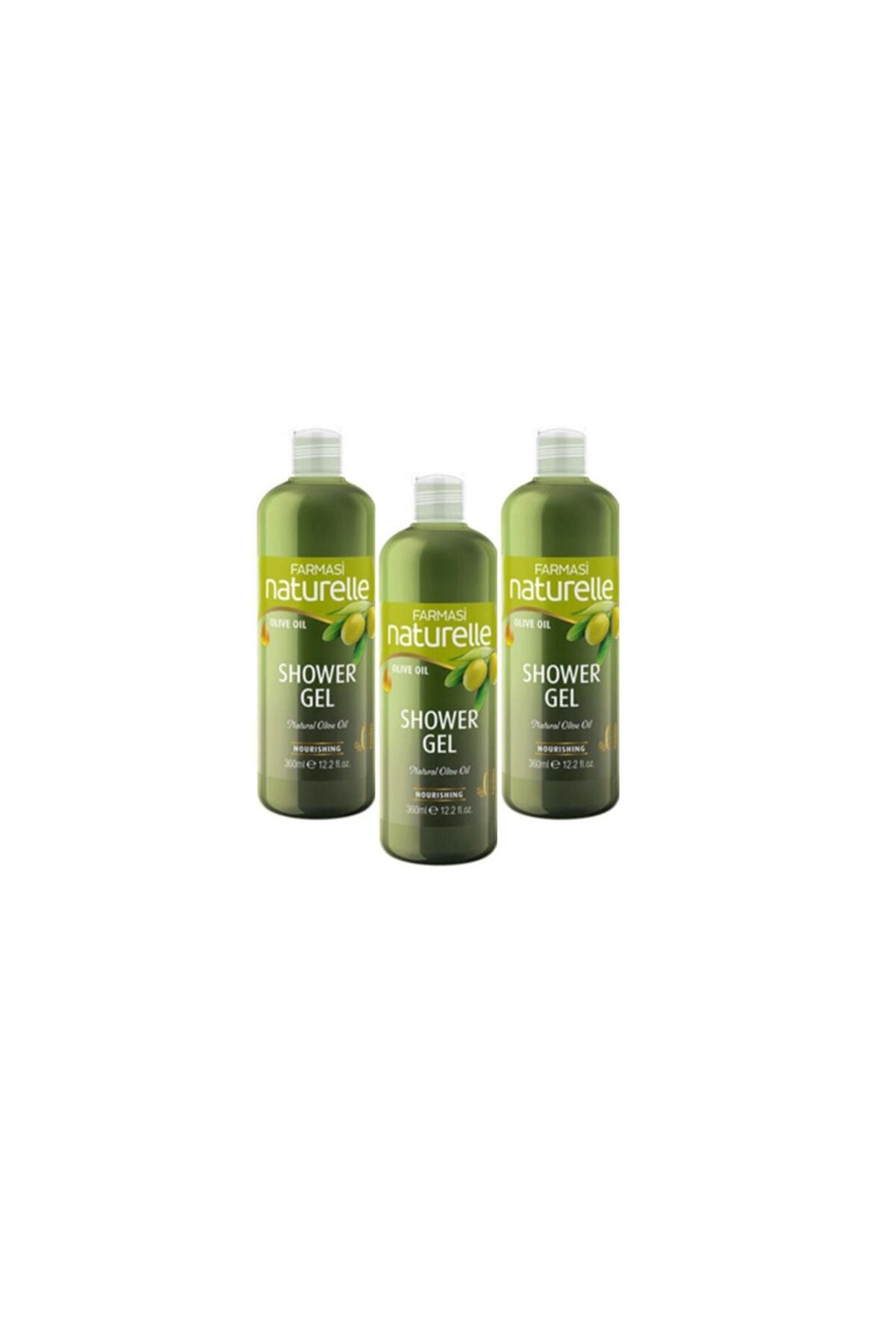 Farmasi Naturelle Zeytinyağlı Besleyici Duş Jeli-360 ml 3 Adet