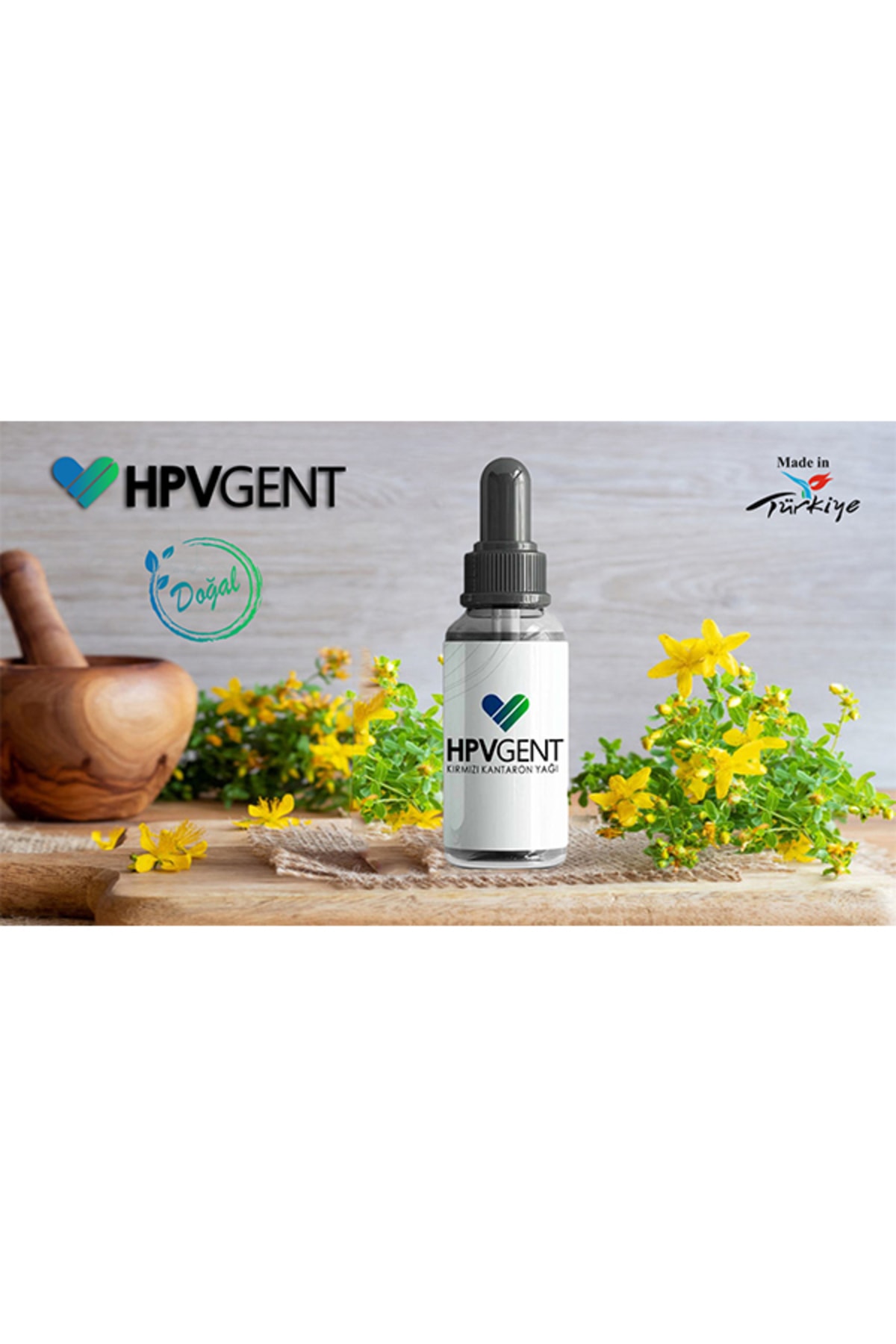 Hpvgent Kırmızı Kantaron Yağı 30ml