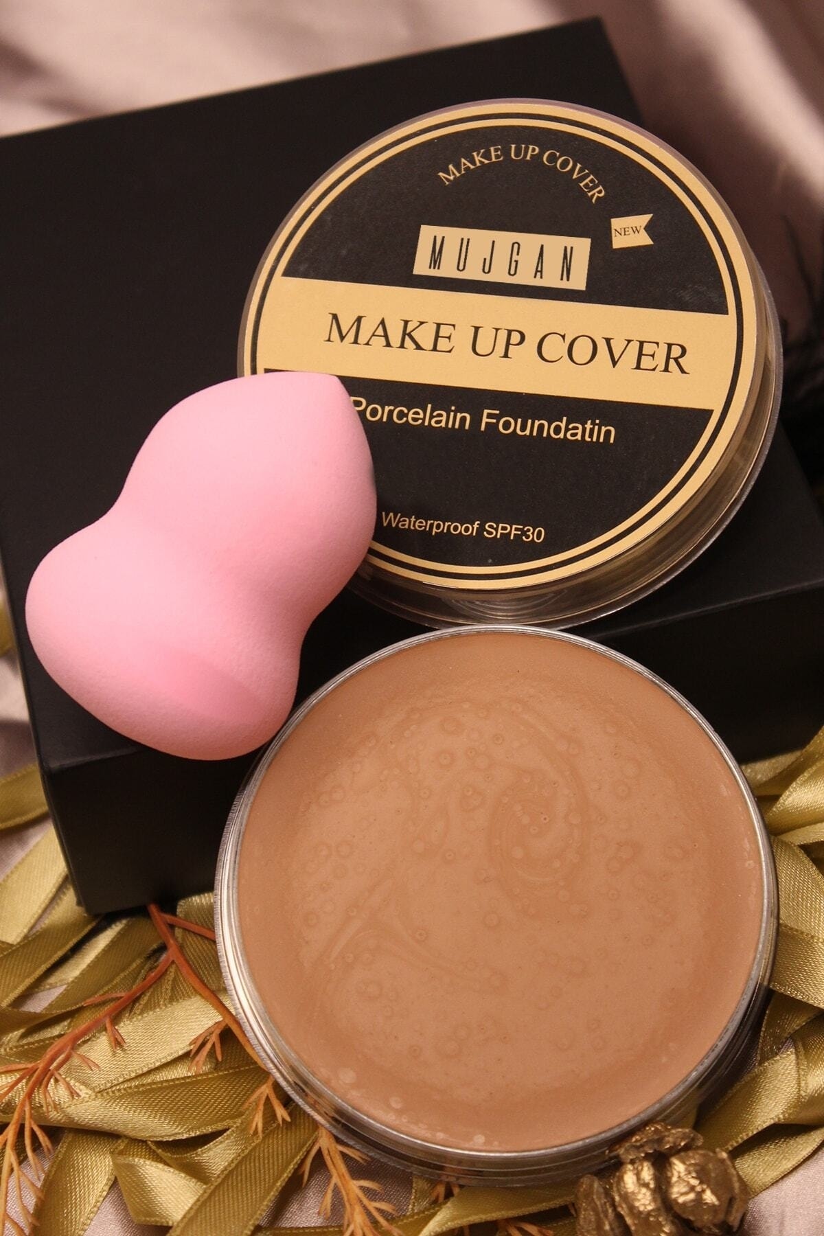 MUJGAN Makeup Cover Kapatıcı 212 Tekli Armut Sünger Pembe