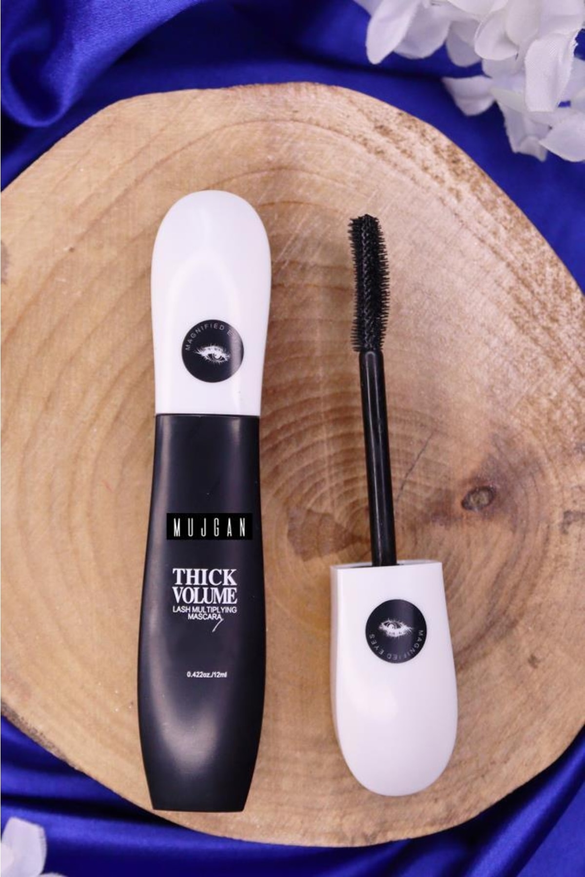 MUJGAN Thick Volume Siyah Beyaz Ambalajlı Maskara