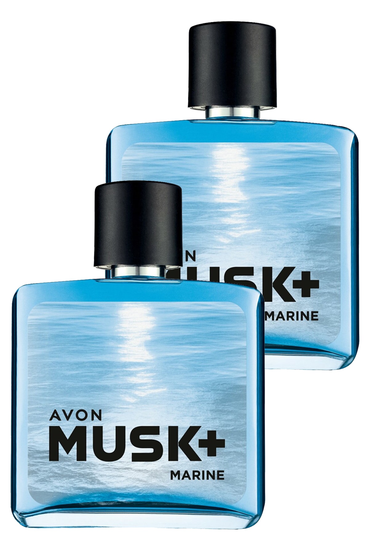 AVON Musk Marine Erkek Parfüm Edt 75 Ml. İkili Set