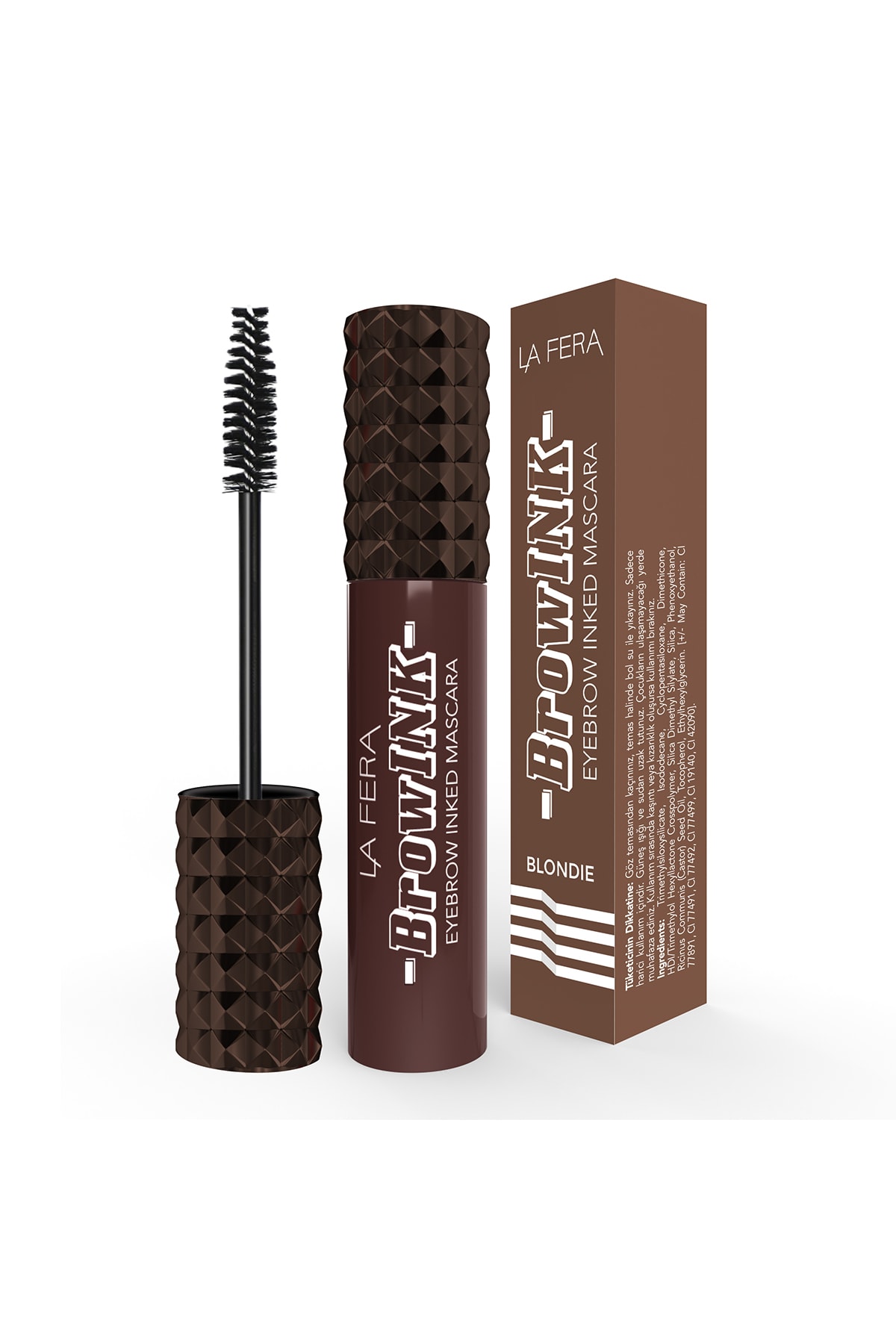 La Fera Eyebrow Inked Maskara - Kaş Maskarası - 01 Blondie