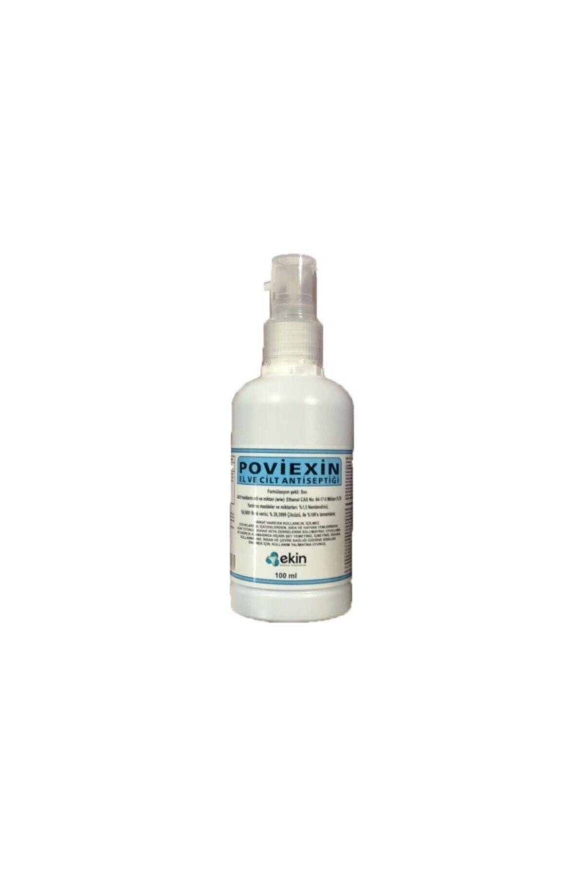 POVİEXİN El Ve Cilt Dezenfektanı 100 Ml %70 Alkol Bazlı Antiseptik