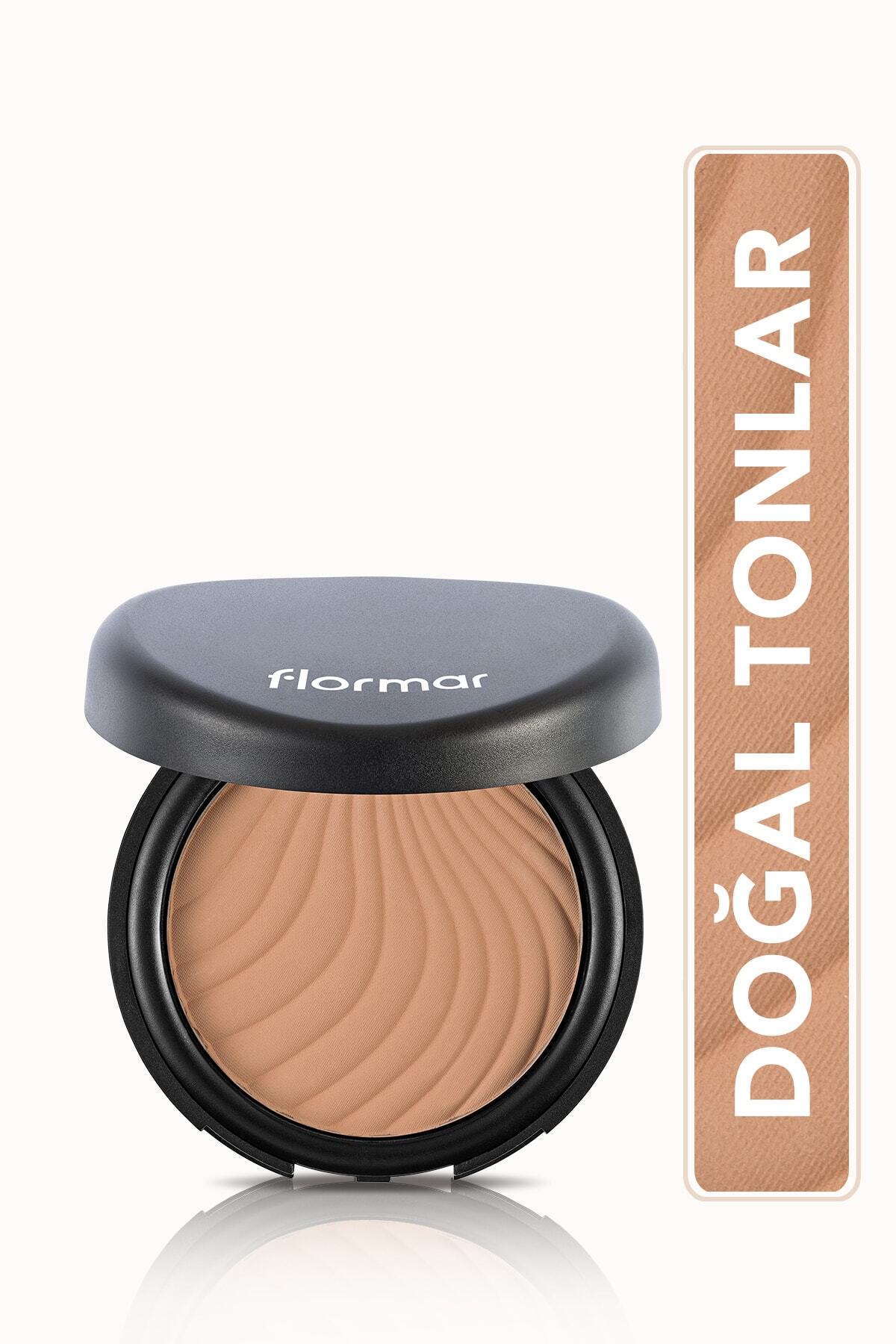 Flormar İnce Dokulu Doğal Mat Görünüm Veren Kapatıcı Kompakt Pudra - Compact Powder - 093 - 8690604400935