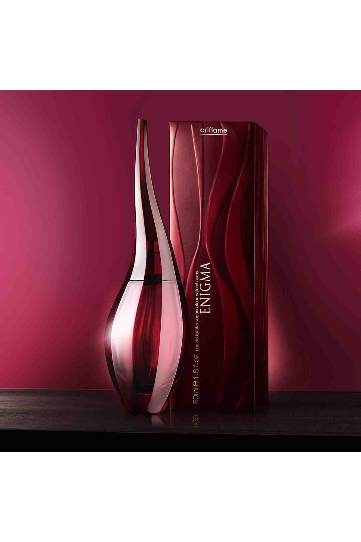 Oriflame Orijinal Siyah Gül Ve Yasemin Kokulu Etkileyici Enigma Edt Kadın Parfümü