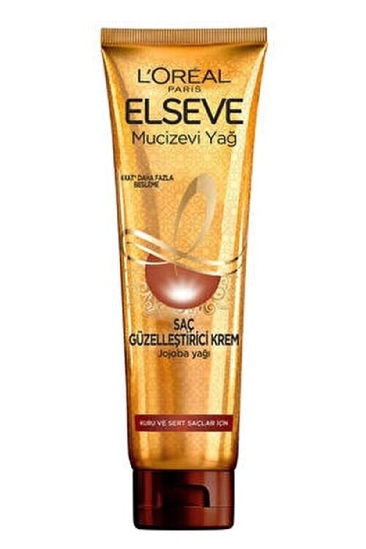 L'Oreal Paris L'oréal Paris Elseve Mucizevi Yağ Güzelleştirici Saç Kremi 150 Ml - Kuru Ve Sert Saçlar