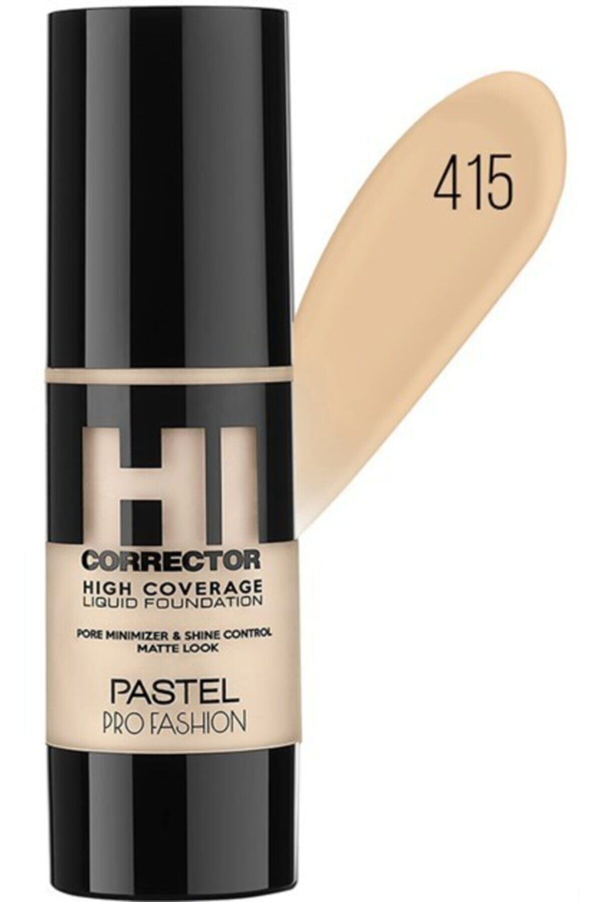 Pastel Hıgh Corrector Liqued Fondöten 415