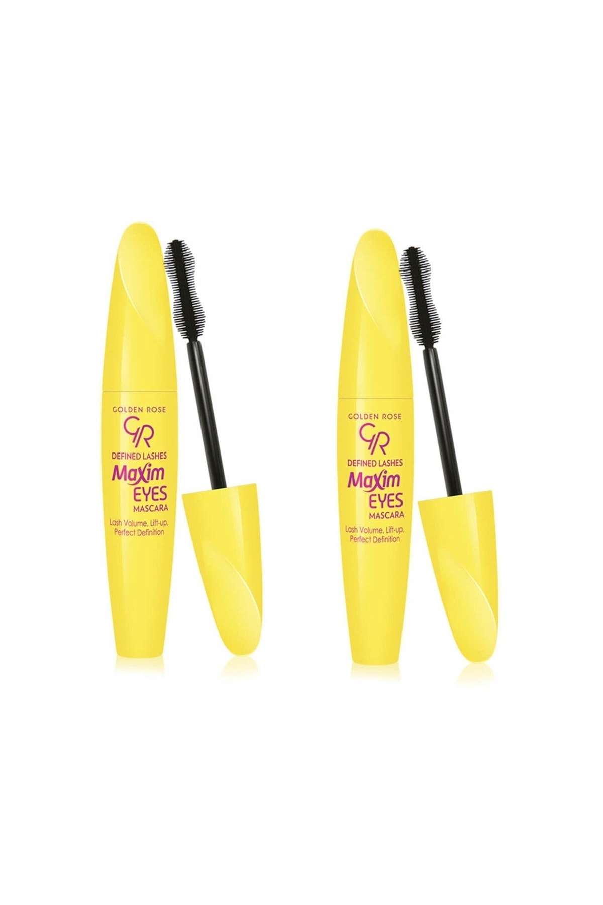 Golden Rose Siyah Maskara - Defined Lashes Maxim Eyes Mascara 8691190068653 X 2 Adet