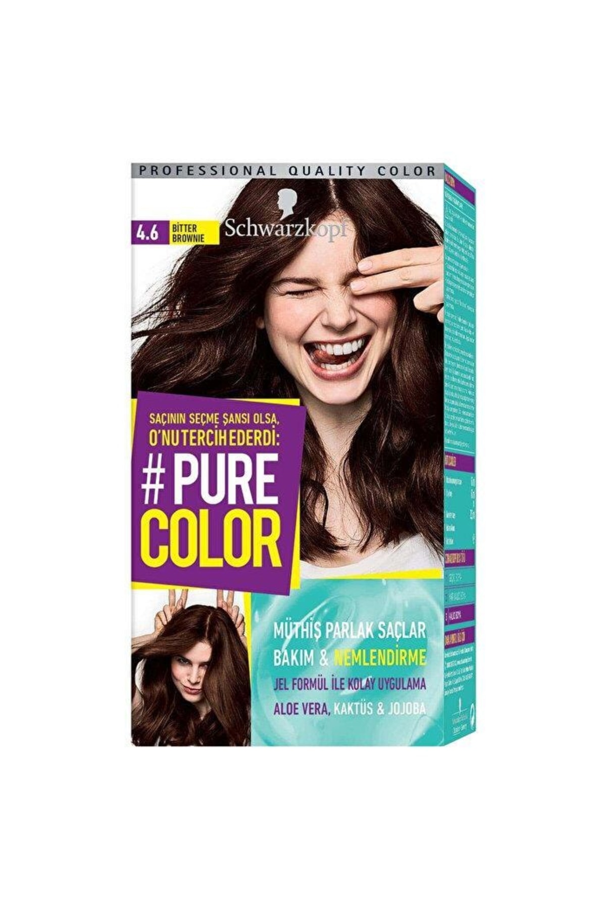 Schwarzkopf Pure Color Boya 4.6 Bitter Brownie