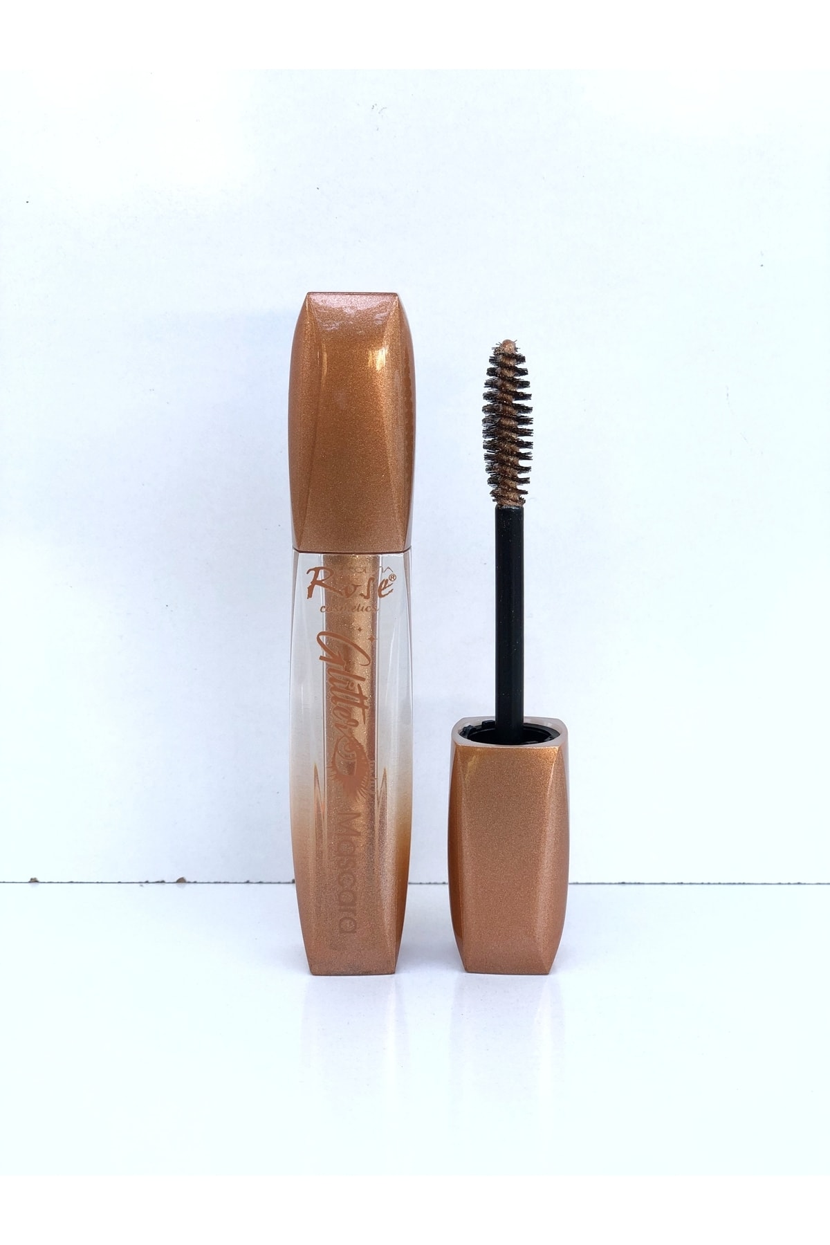 Cosha Beauty Rose Simli Renkli Maskara & Gold Glitter