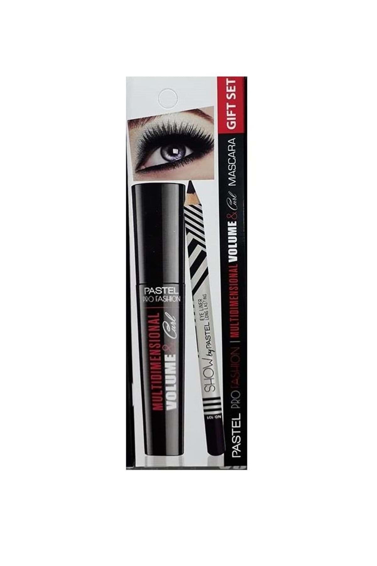Pastel Multimensıonal Volume&curl Mascara Kalem Set