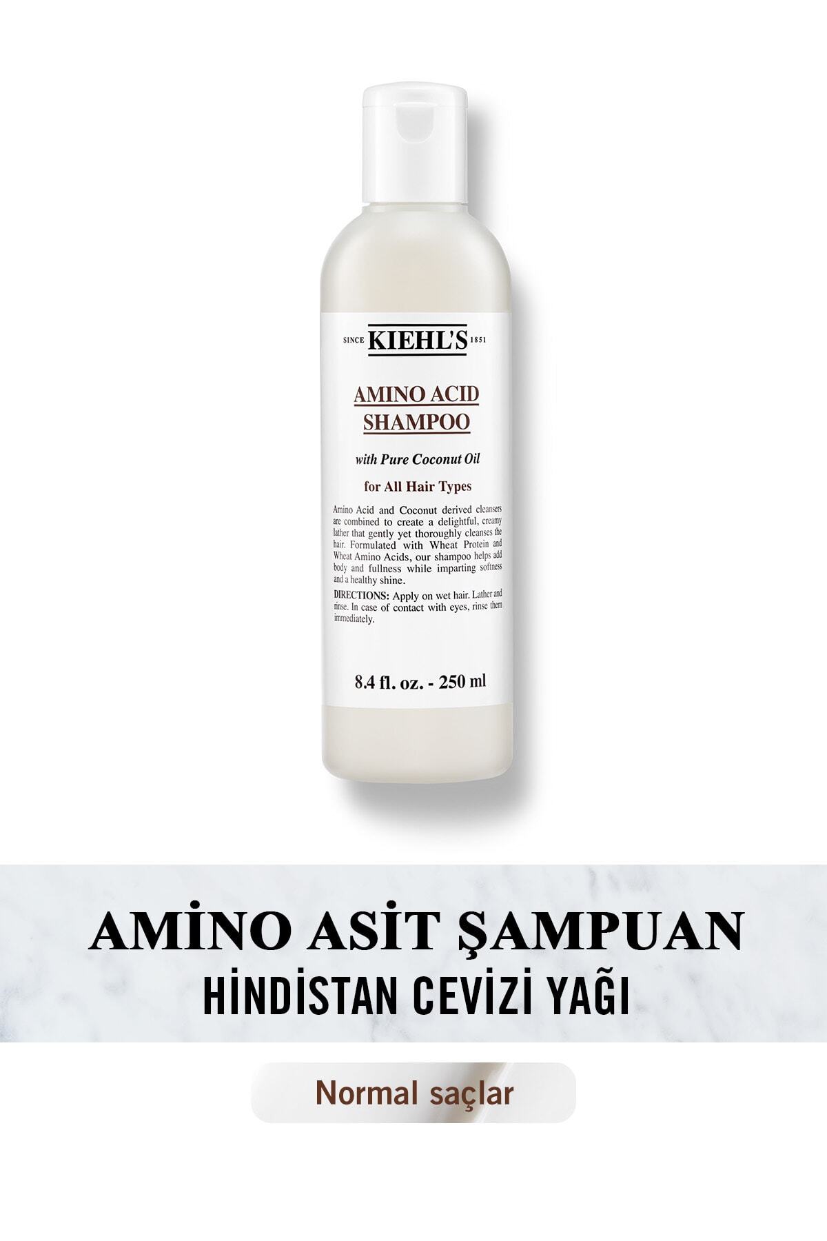 Kiehl's Amino Acid Normal Saçlar İçin Hindistan Cevizi Yağı İçeren Şampuan 250 ml