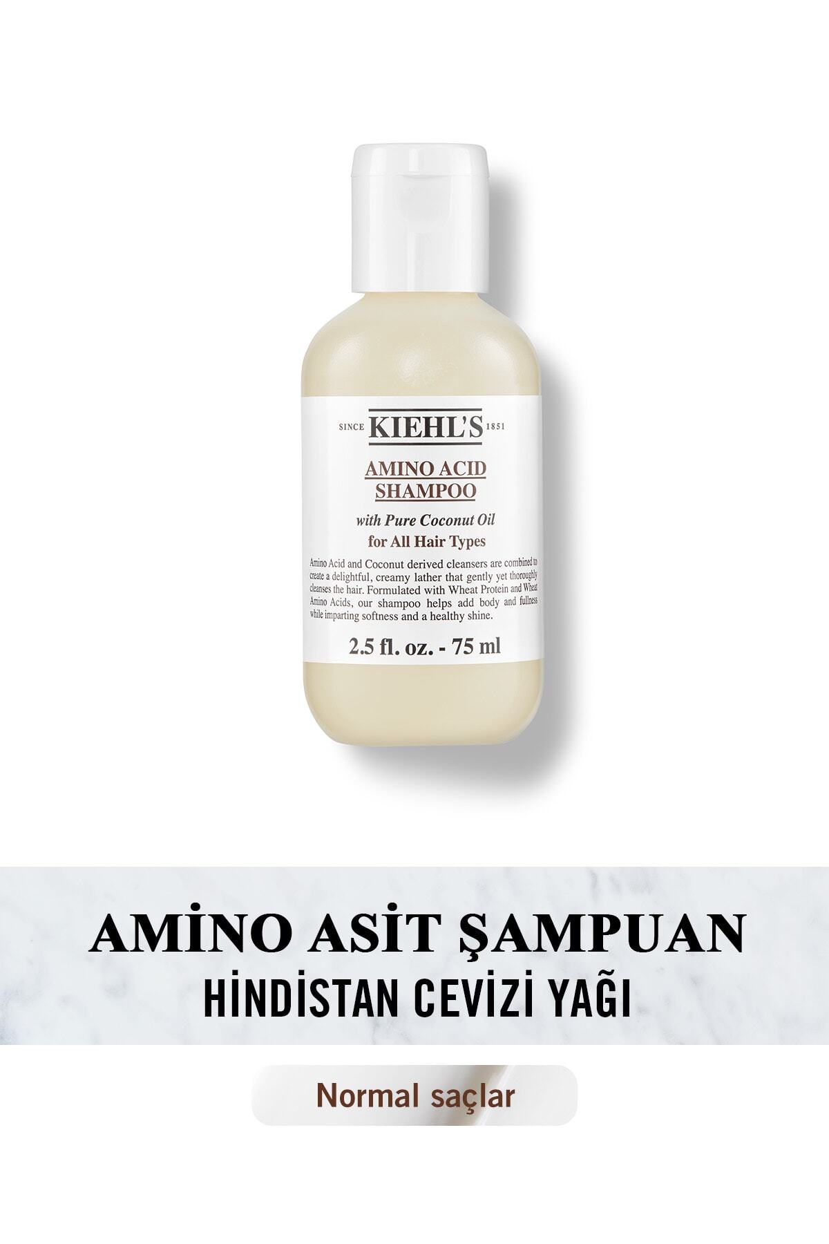 Kiehl's Amino Acid Normal Saçlar İçin Hindistan Cevizi Yağı İçeren Şampuan 75 ml