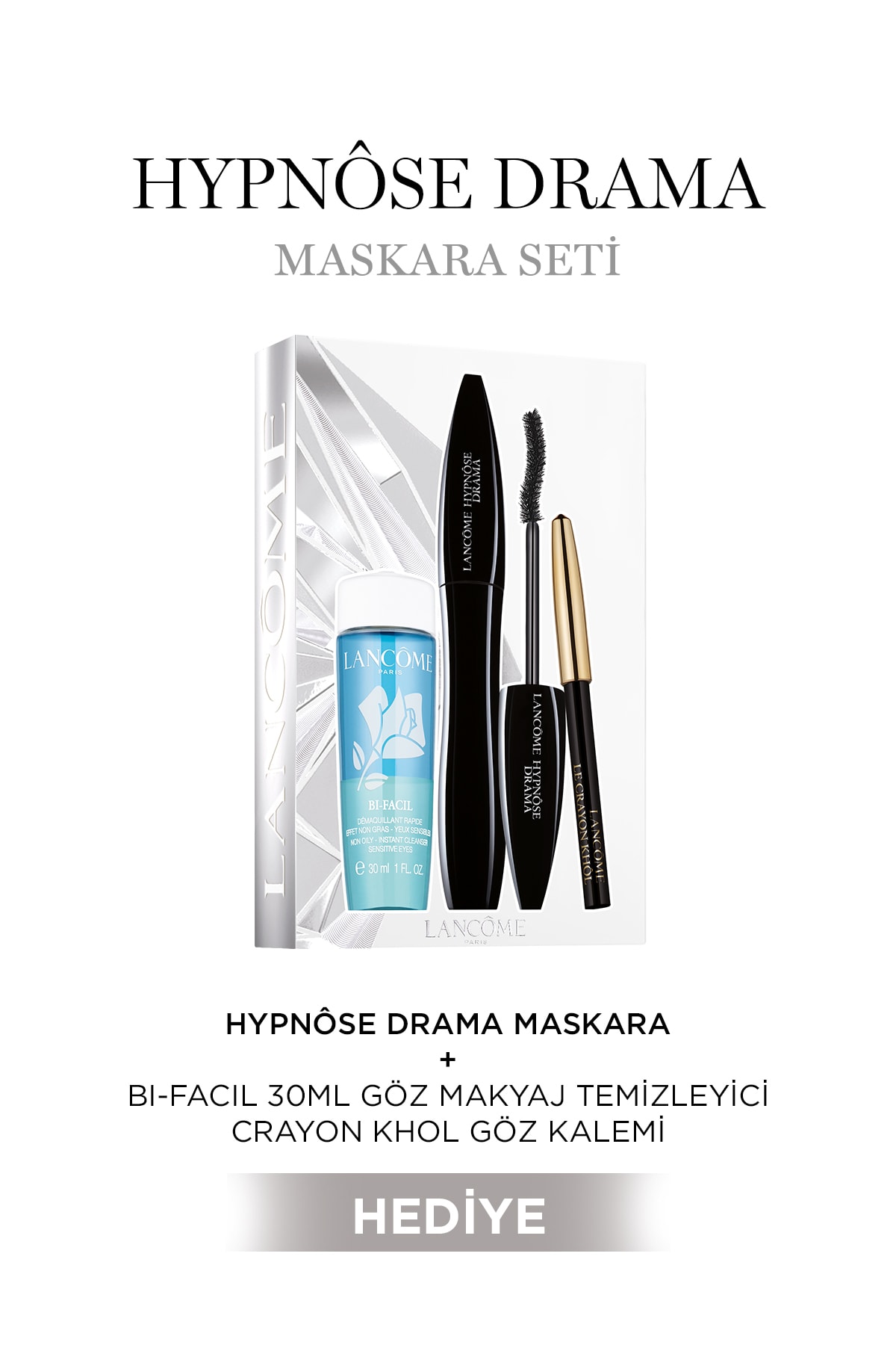 Lancome Hypnose Drama Maskara Seti 01 Siyah 3614273882569