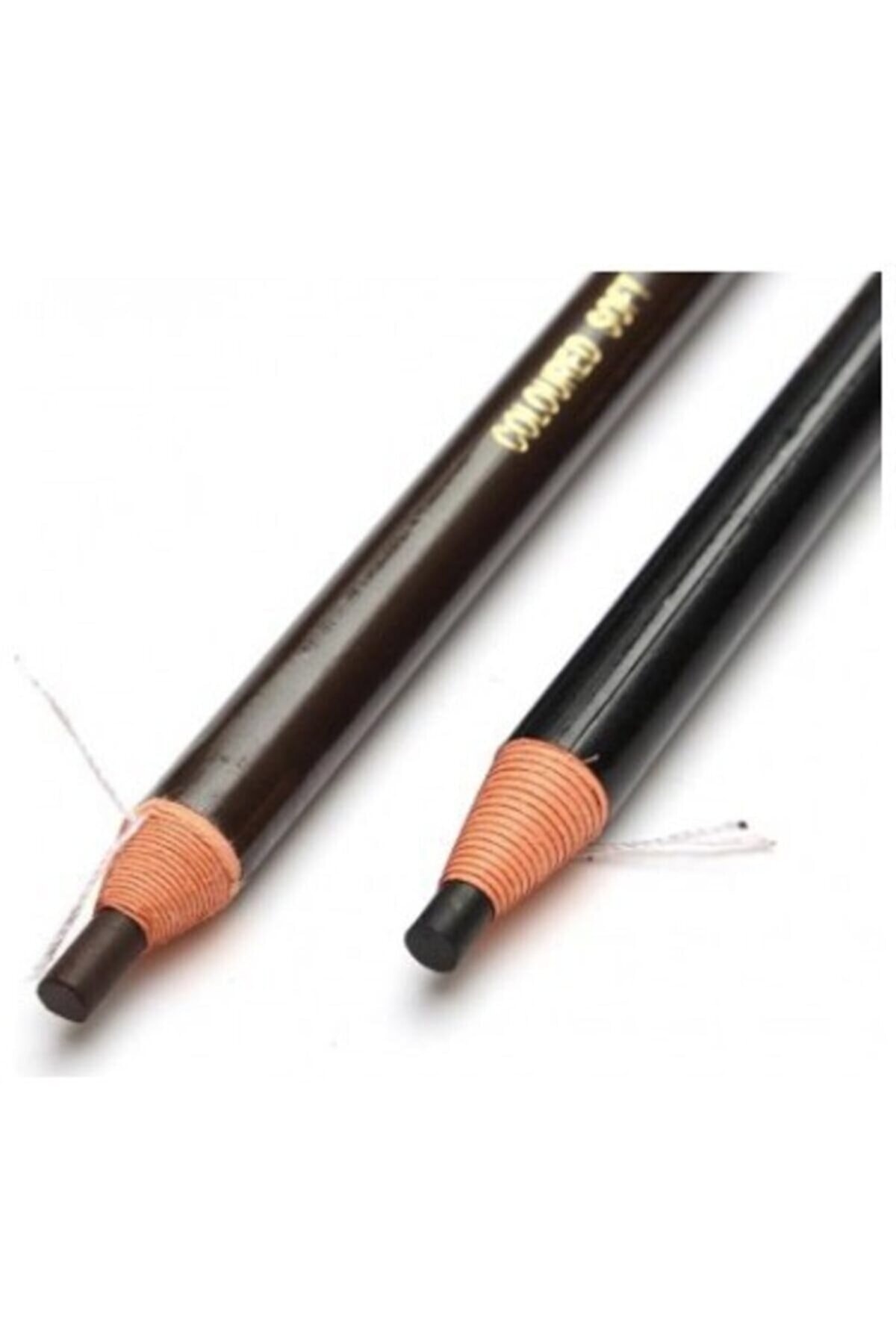 Prime 2 Adet Kahverengi Kalıcı Makyaj Microblading Ipli Işaretleme Kalemi